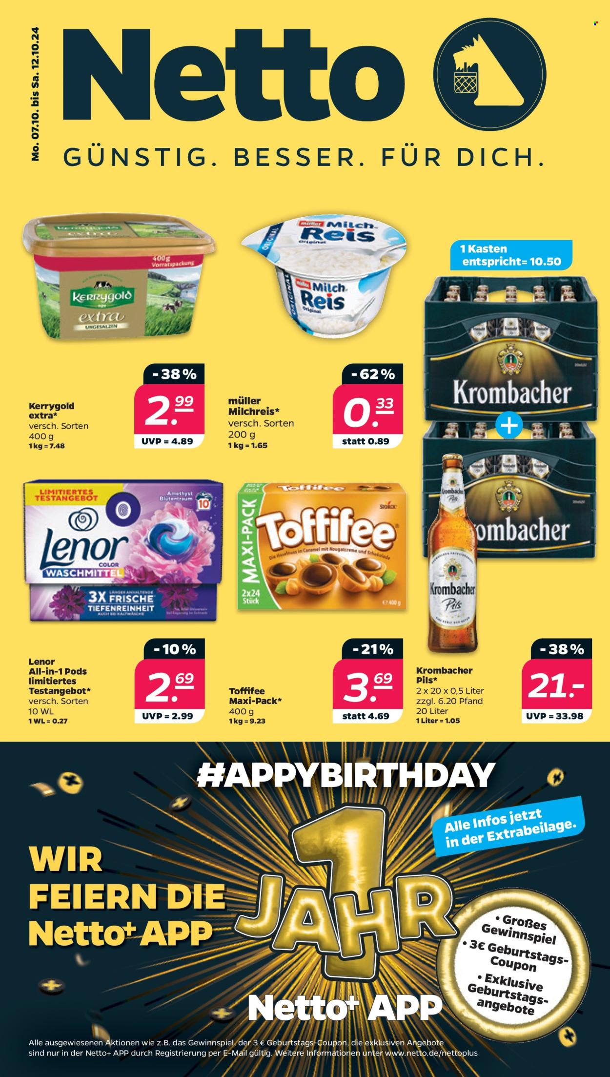 Netto Prospekte  - 7.10.2024 - 12.10.2024. Seite 1