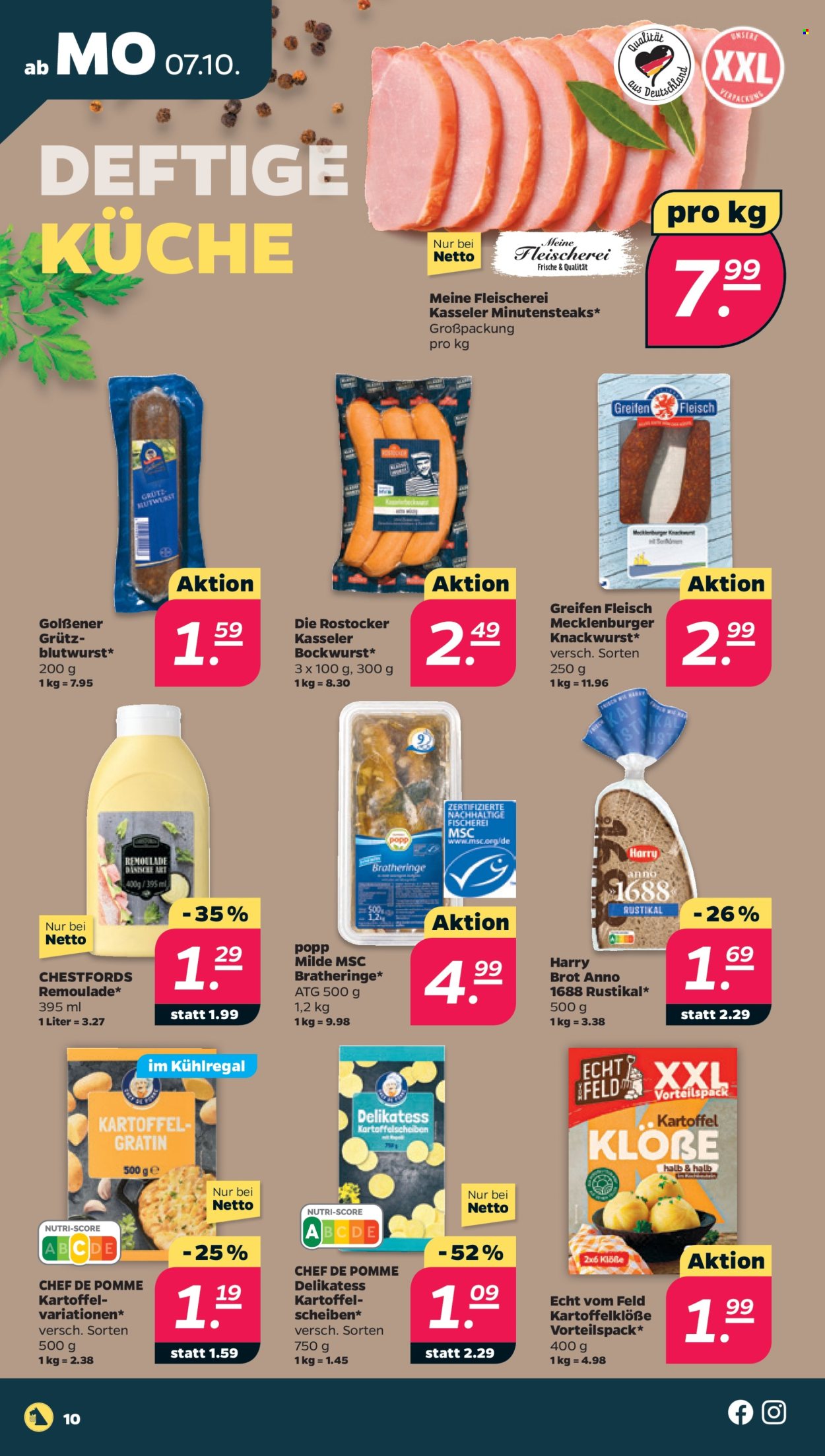Netto Prospekte  - 7.10.2024 - 12.10.2024. Seite 10