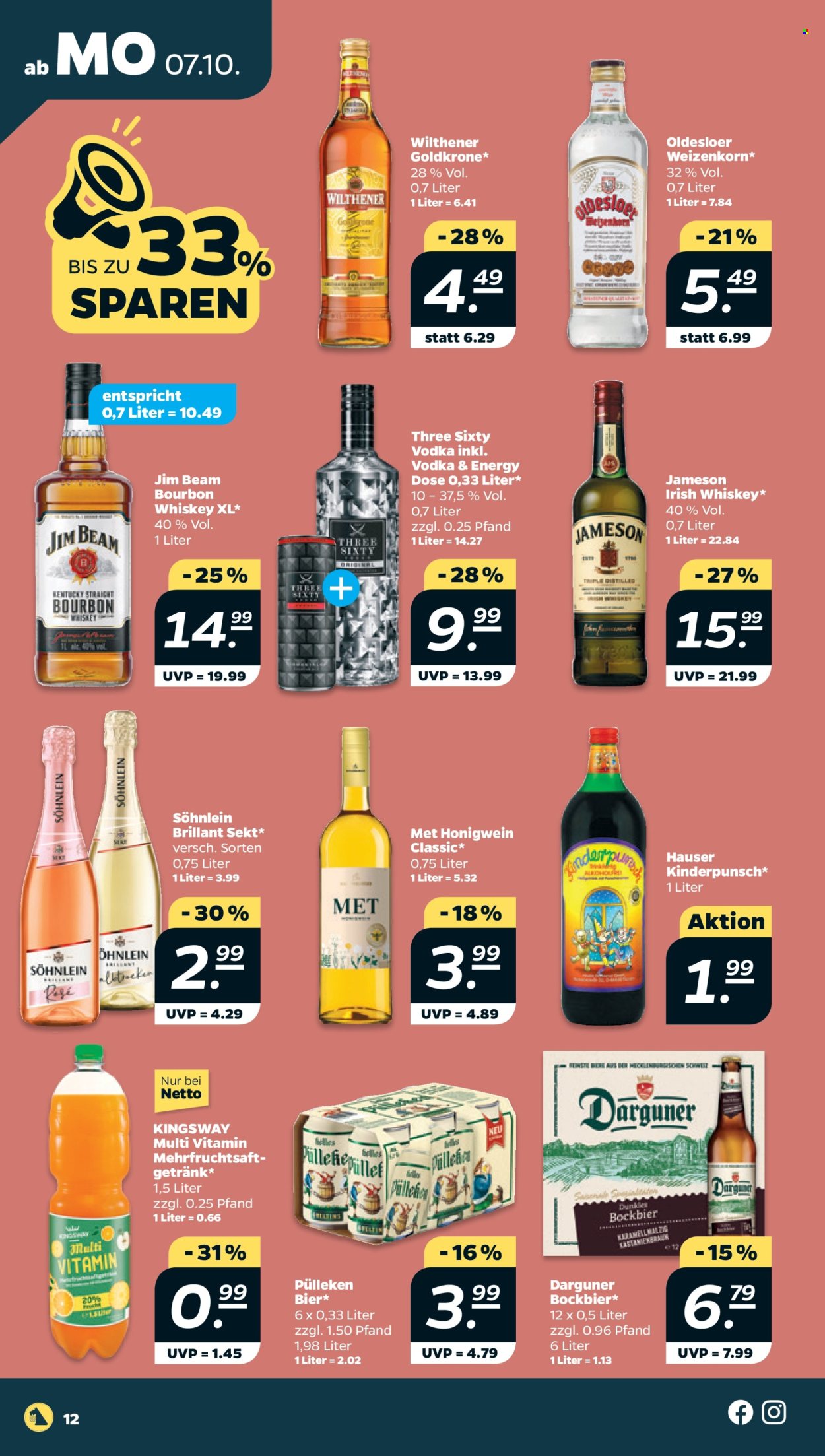 Netto Prospekte  - 7.10.2024 - 12.10.2024. Seite 12