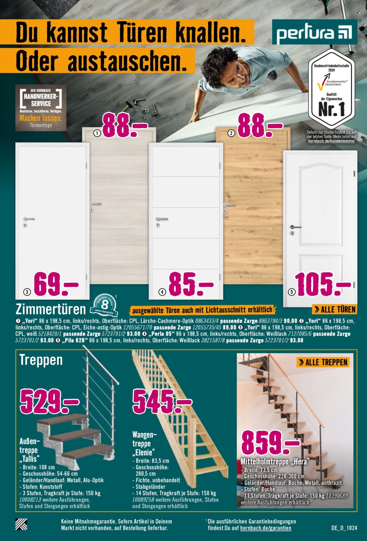 Hornbach Prospekte  - 26.09.2024 - 23.10.2024. Seite 12
