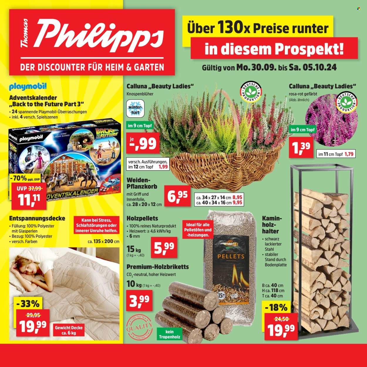 Thomas Philipps Prospekte  - 30.09.2024 - 5.10.2024. Seite 1