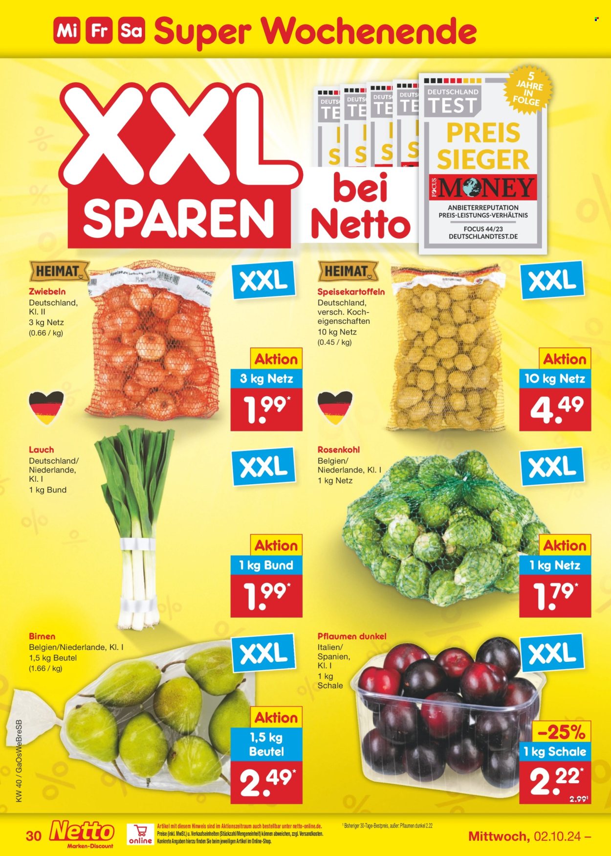 Netto Marken-Discount Prospekte  - 30.09.2024 - 5.10.2024. Seite 39