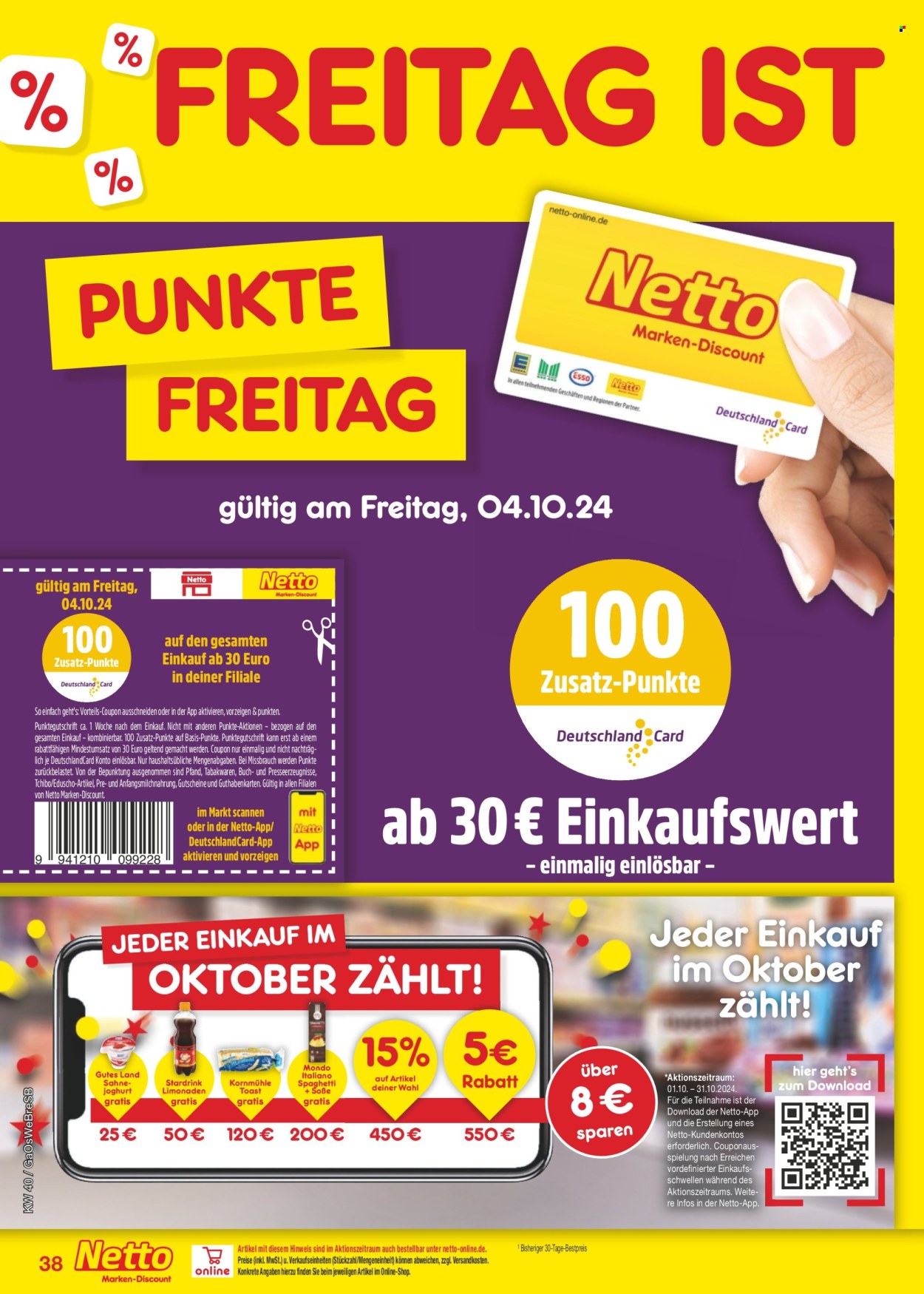 Netto Marken-Discount Prospekte  - 30.09.2024 - 5.10.2024. Seite 48
