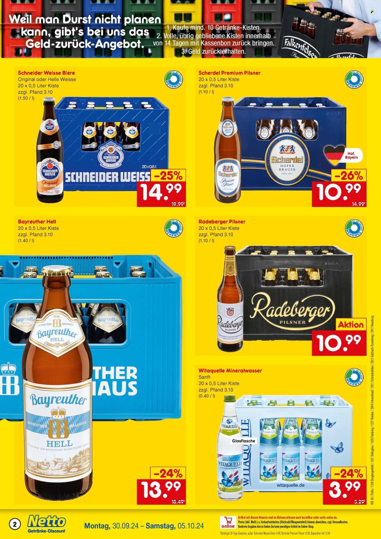 Netto Marken-Discount Prospekte  - 30.09.2024 - 5.10.2024. Seite 2