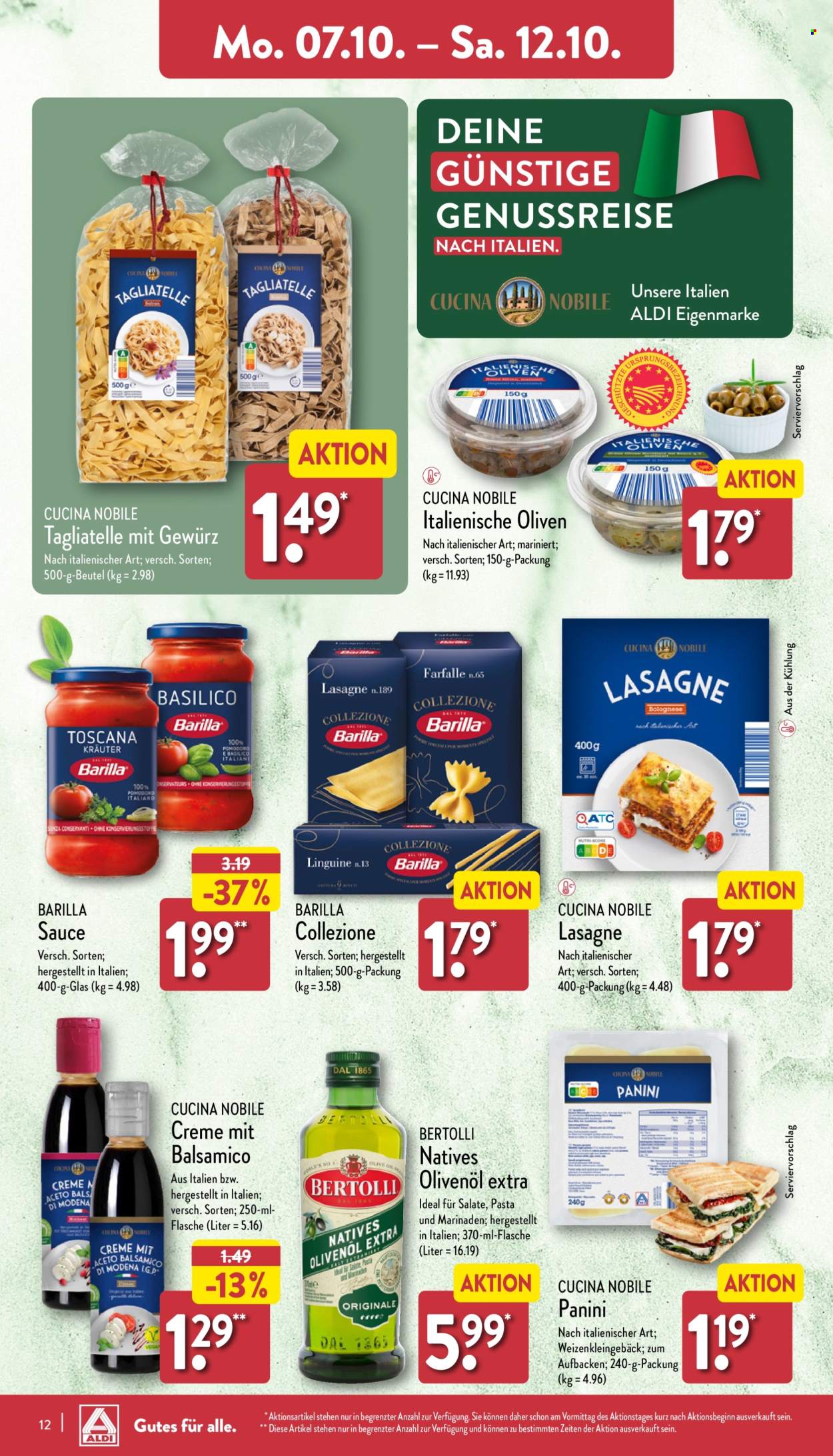 ALDI Nord Prospekte  - 7.10.2024 - 12.10.2024. Seite 12