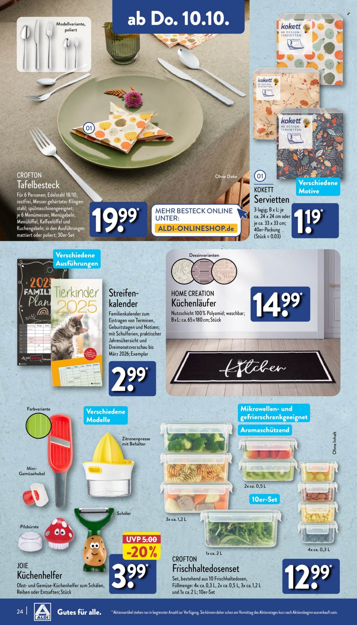 ALDI Nord Prospekte  - 7.10.2024 - 12.10.2024. Seite 24