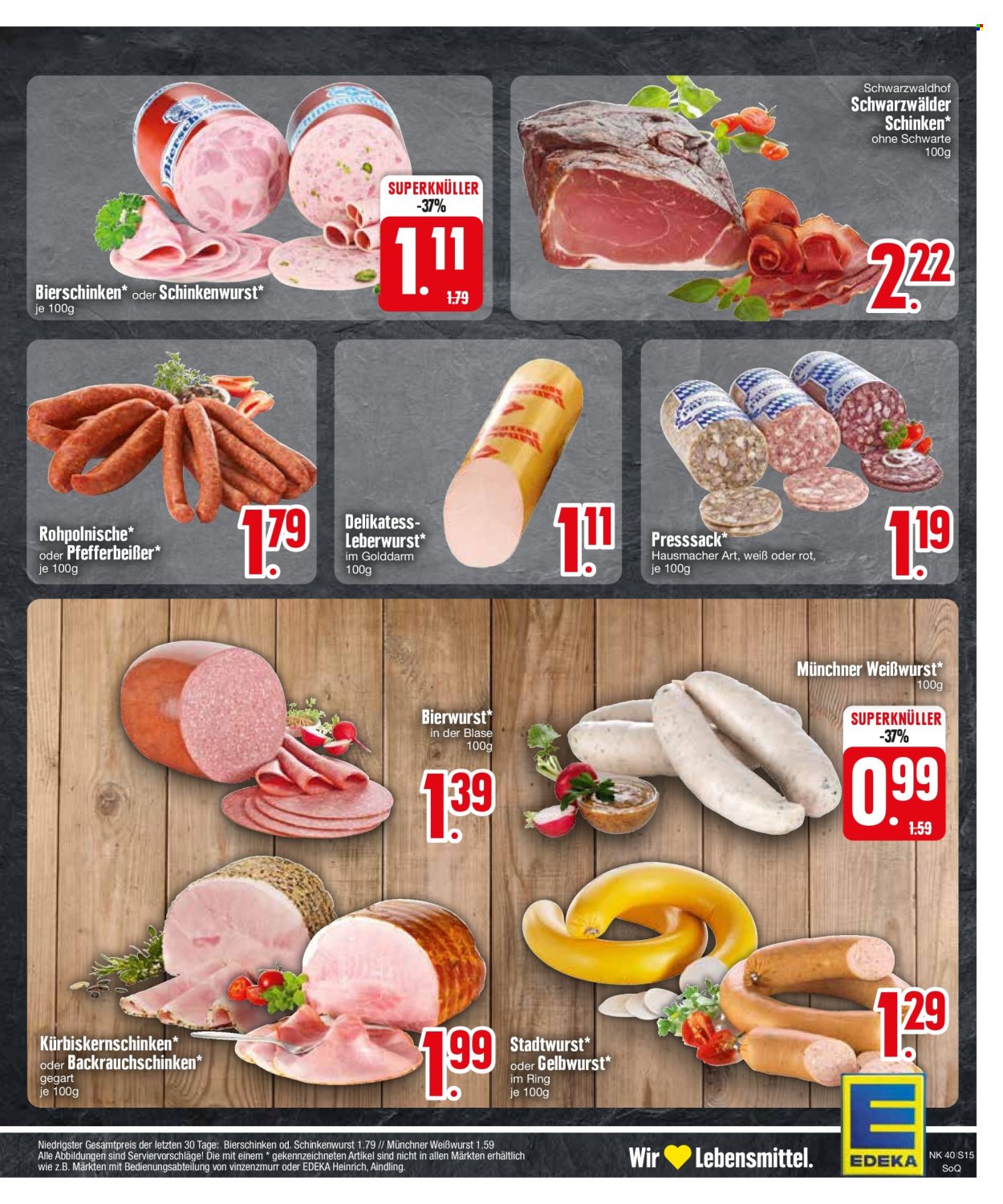 Edeka Prospekte  - 30.09.2024 - 5.10.2024. Seite 17