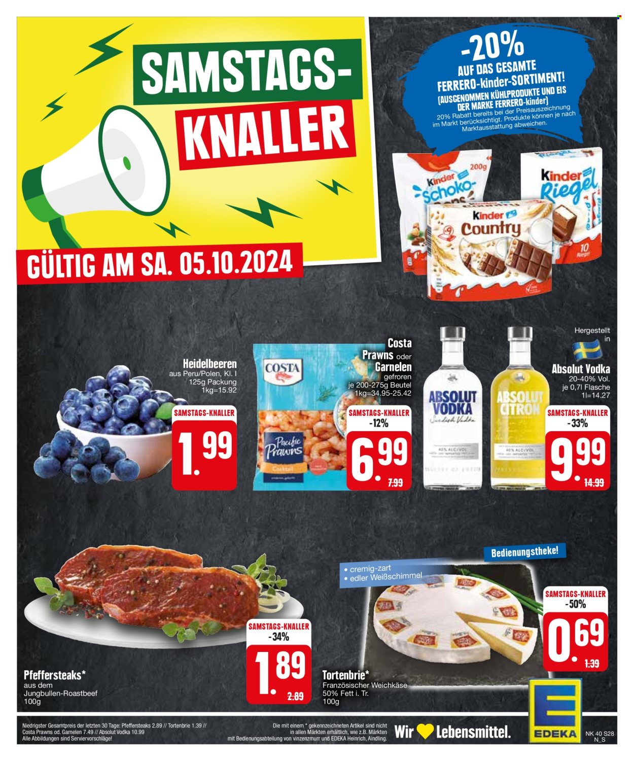 Edeka Prospekte  - 30.09.2024 - 5.10.2024. Seite 30