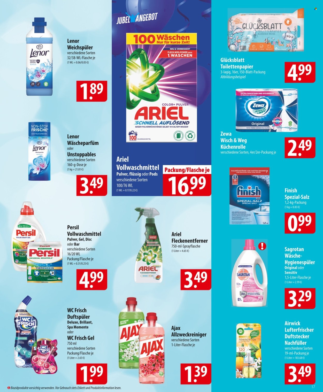 famila Prospekte  - 30.09.2024 - 5.10.2024. Seite 17