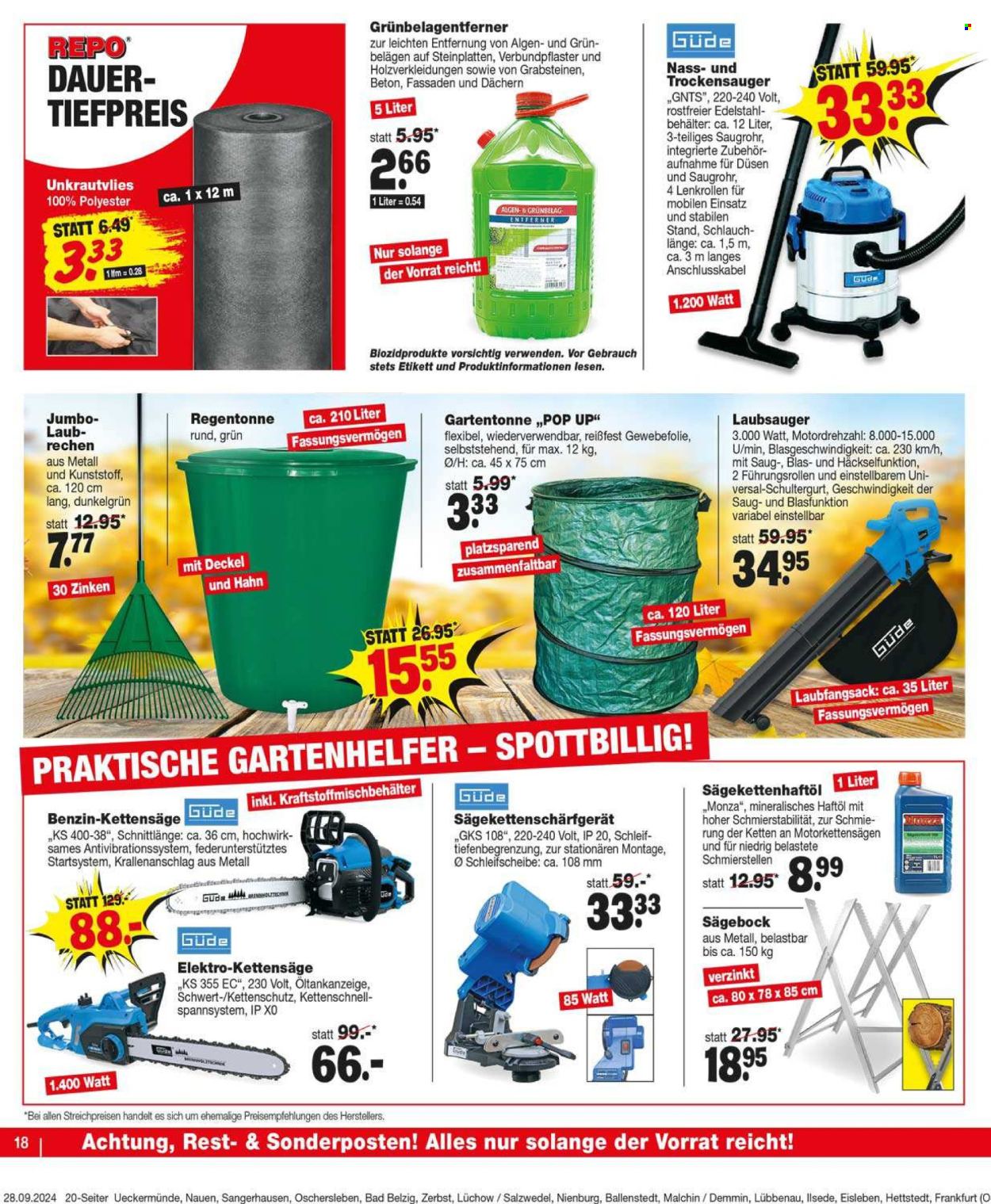 Repo Prospekte  - 30.09.2024 - 5.10.2024. Seite 18