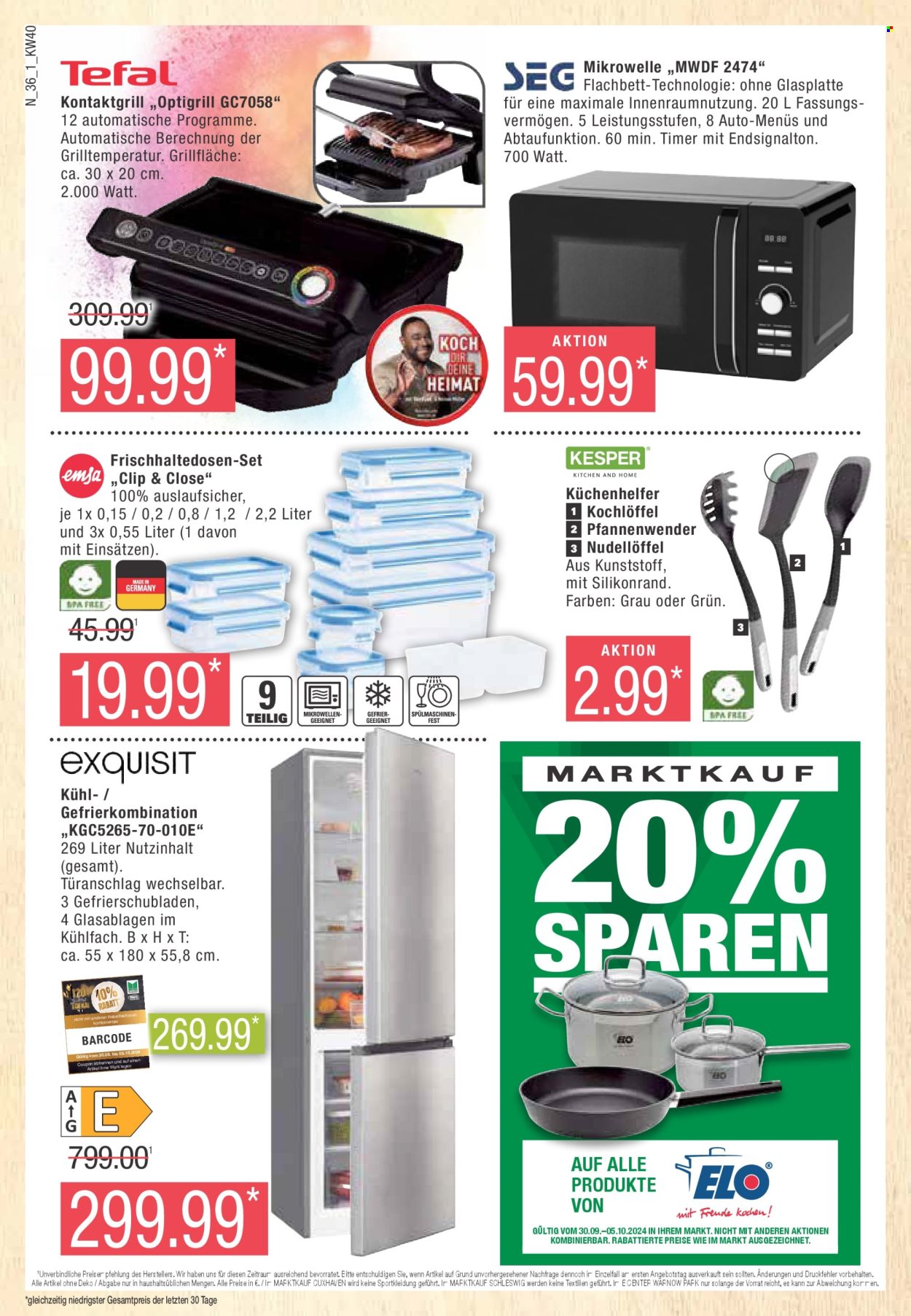 Marktkauf Prospekte  - 30.09.2024 - 5.10.2024. Seite 36
