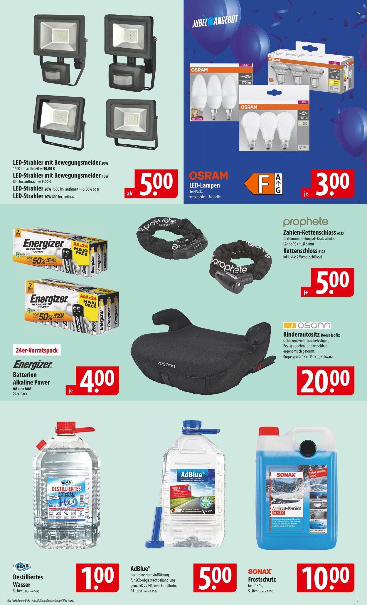 famila Prospekte  - 30.09.2024 - 5.10.2024. Seite 21