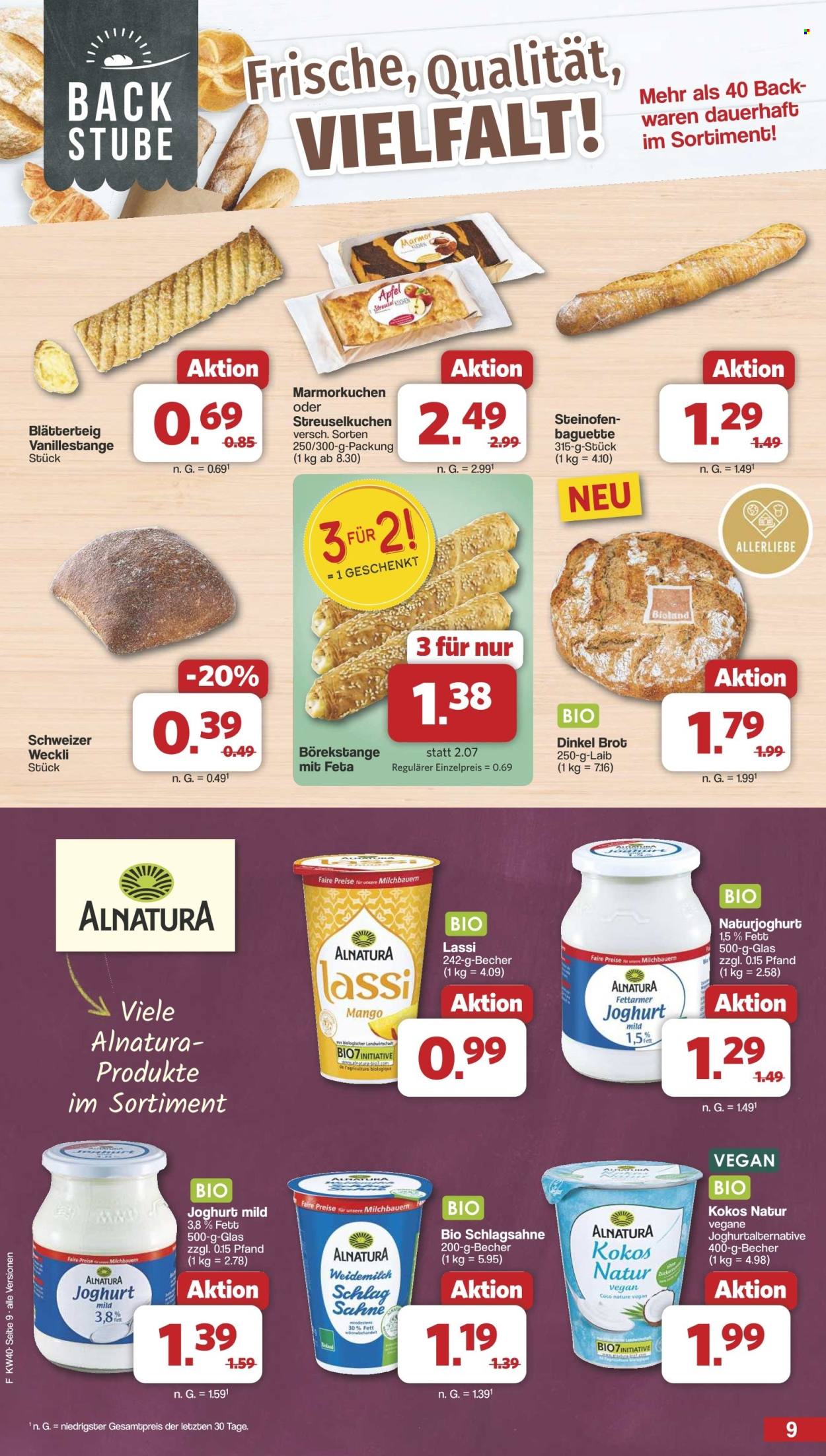 famila Prospekte  - 30.09.2024 - 5.10.2024. Seite 9