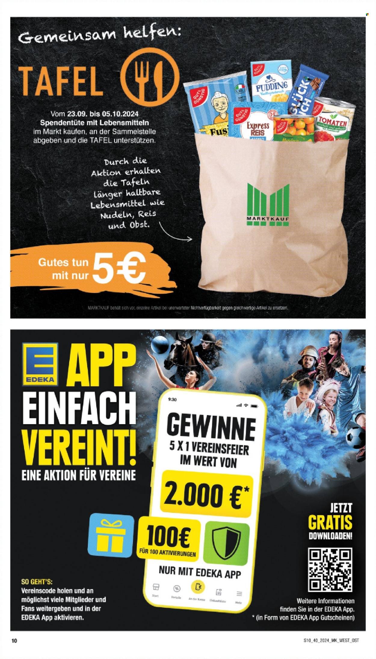 Marktkauf Prospekte  - 30.09.2024 - 5.10.2024. Seite 10