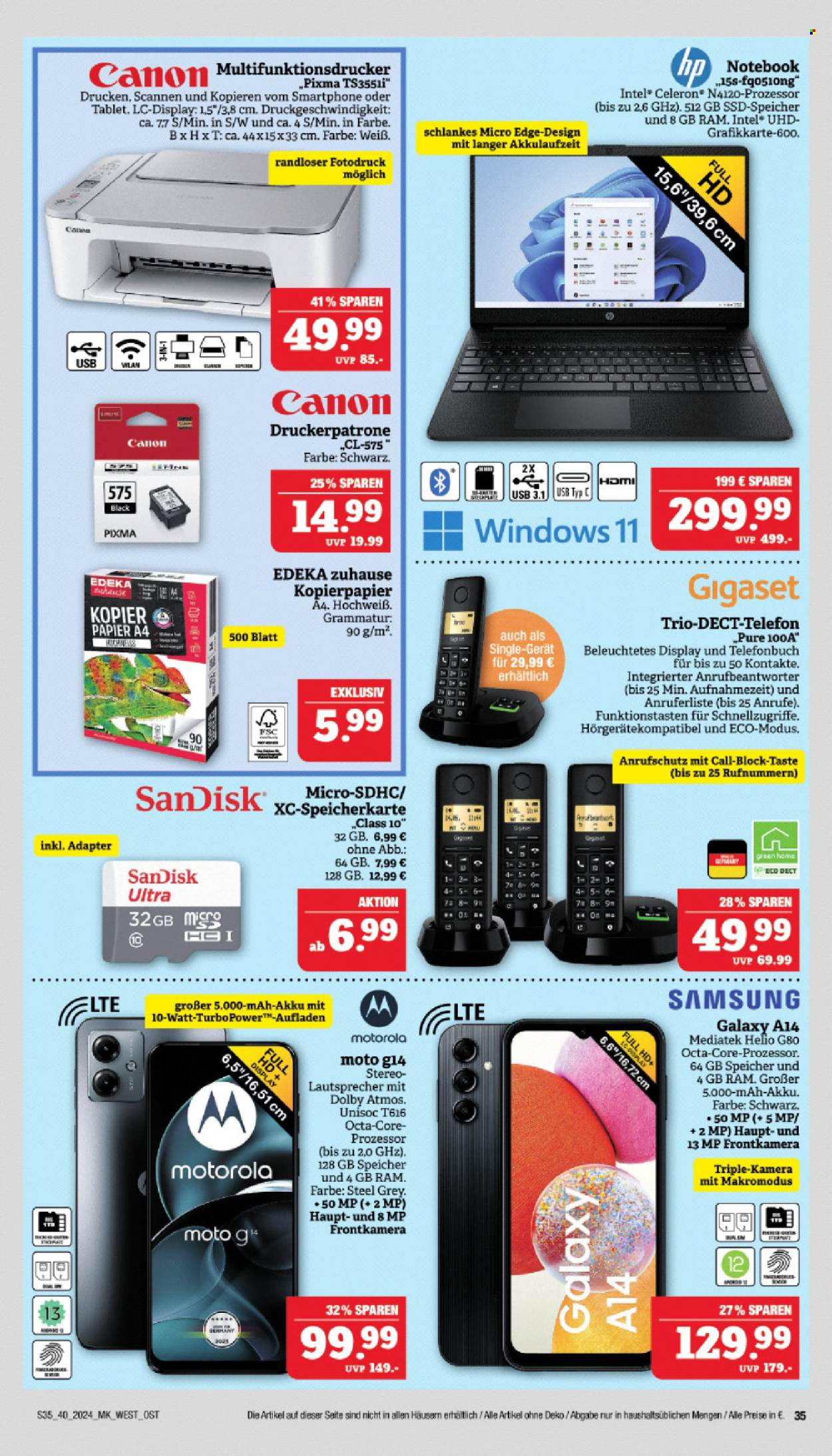 Marktkauf Prospekte  - 30.09.2024 - 5.10.2024. Seite 35