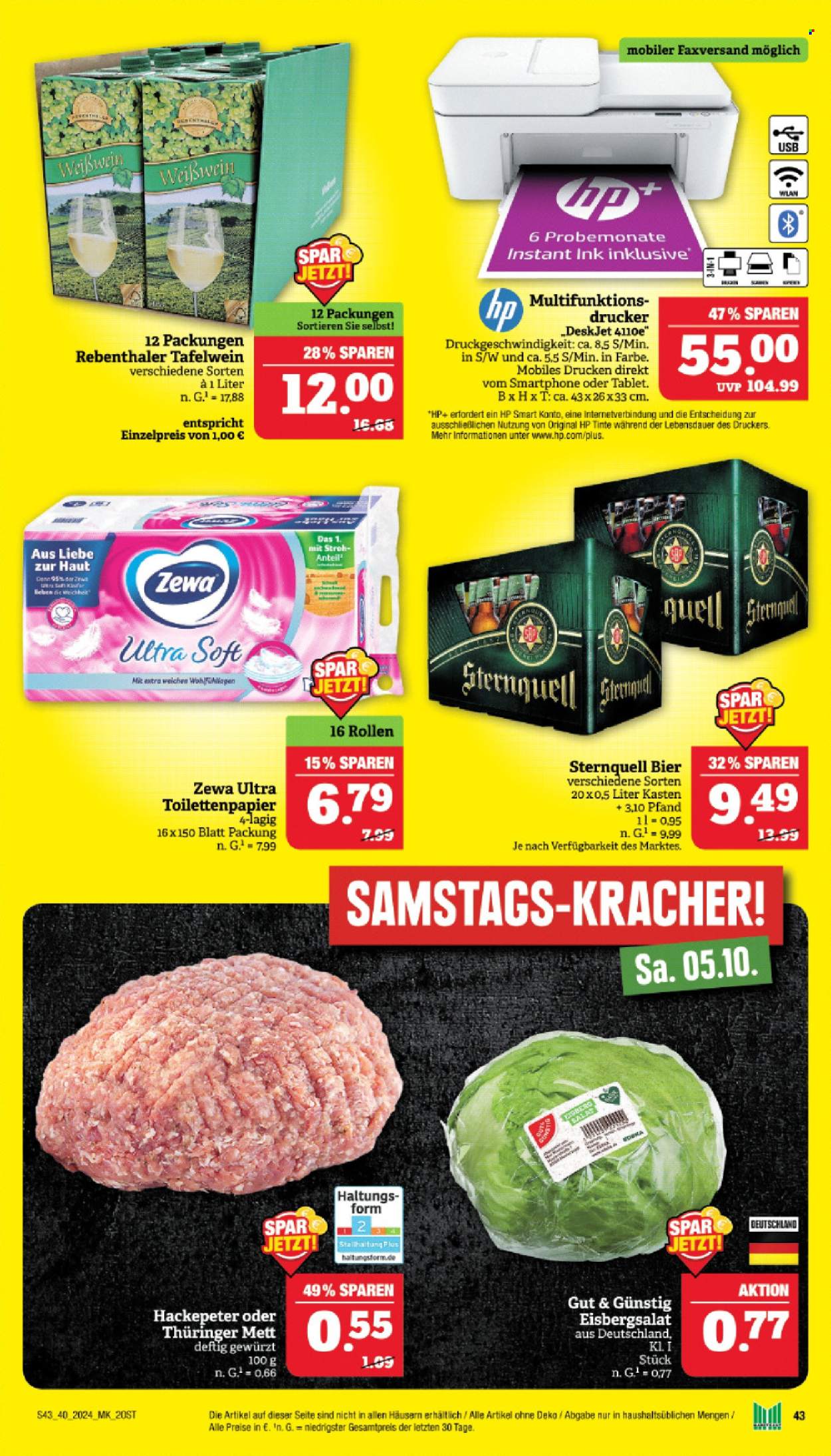 Marktkauf Prospekte  - 30.09.2024 - 5.10.2024. Seite 43