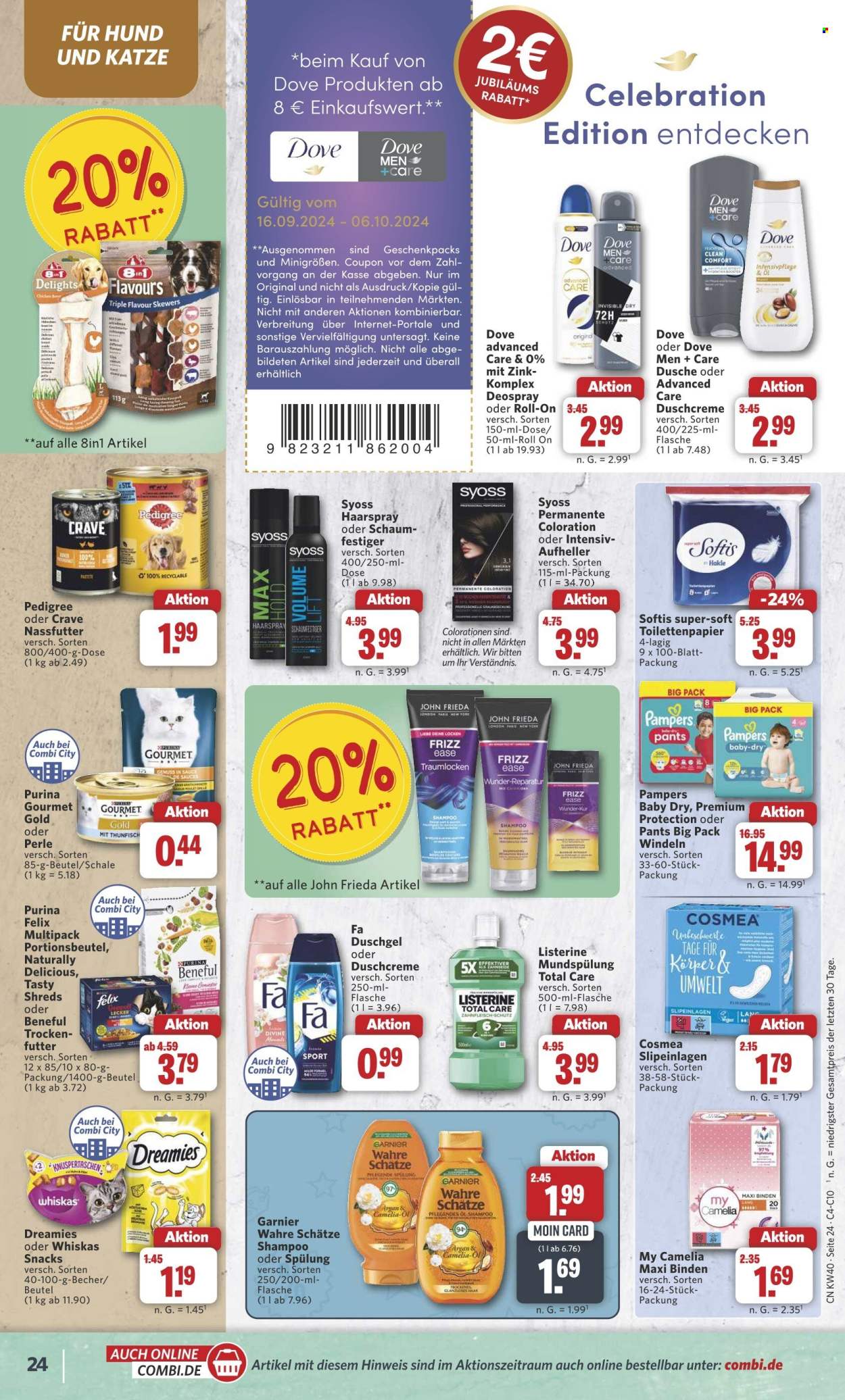 Combi Prospekte  - 30.09.2024 - 5.10.2024. Seite 24