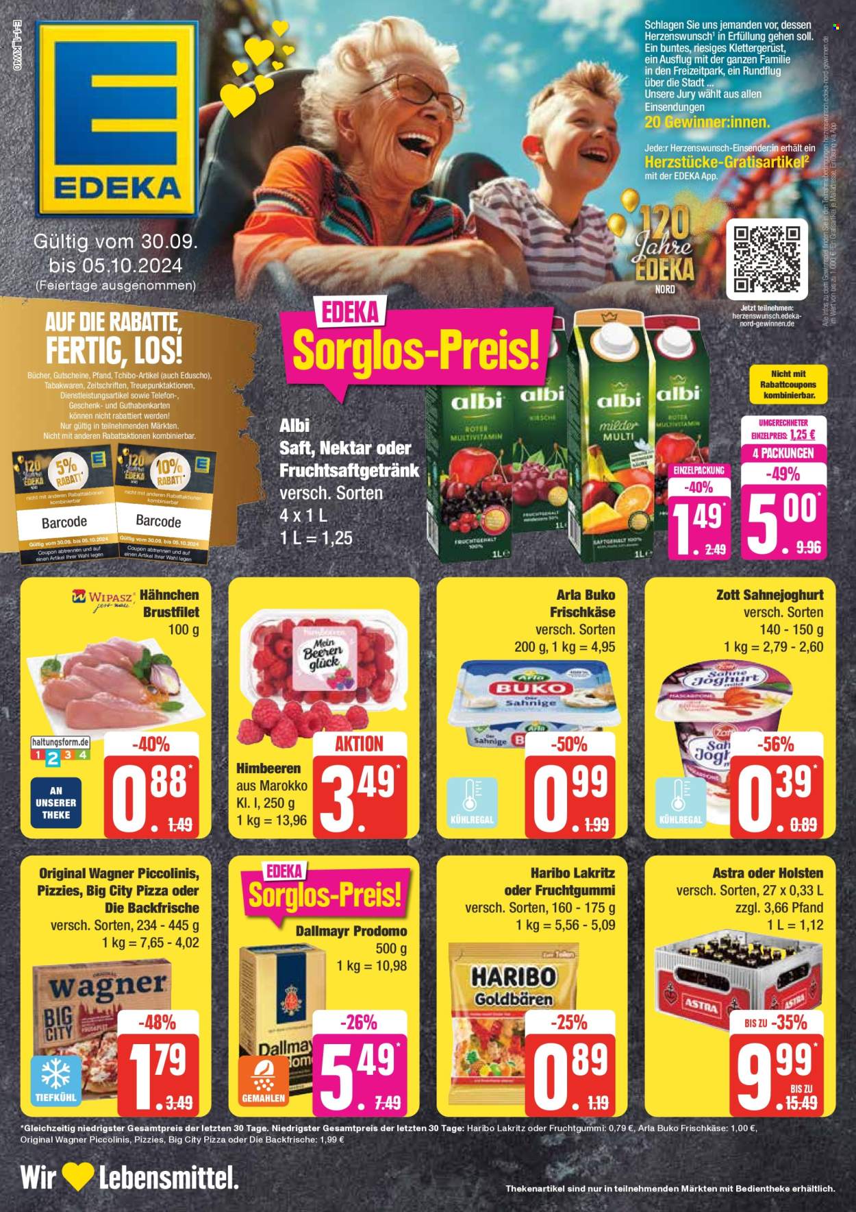 Edeka Prospekte  - 30.09.2024 - 5.10.2024. Seite 1
