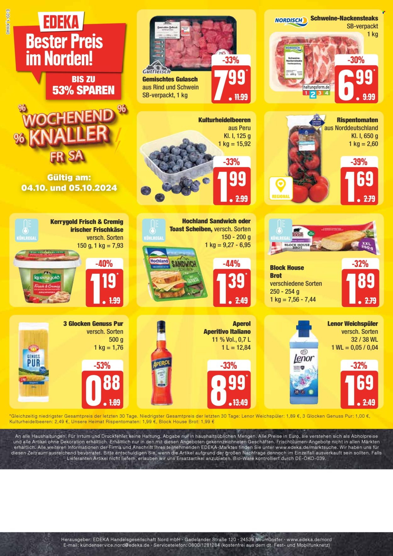 Edeka Prospekte  - 30.09.2024 - 5.10.2024. Seite 20