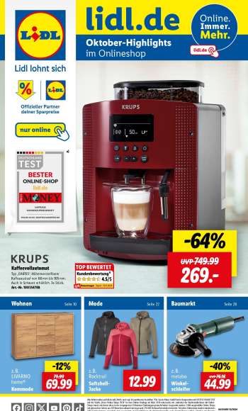 Prospekte Lidl - 1.10.2024 - 31.10.2024.