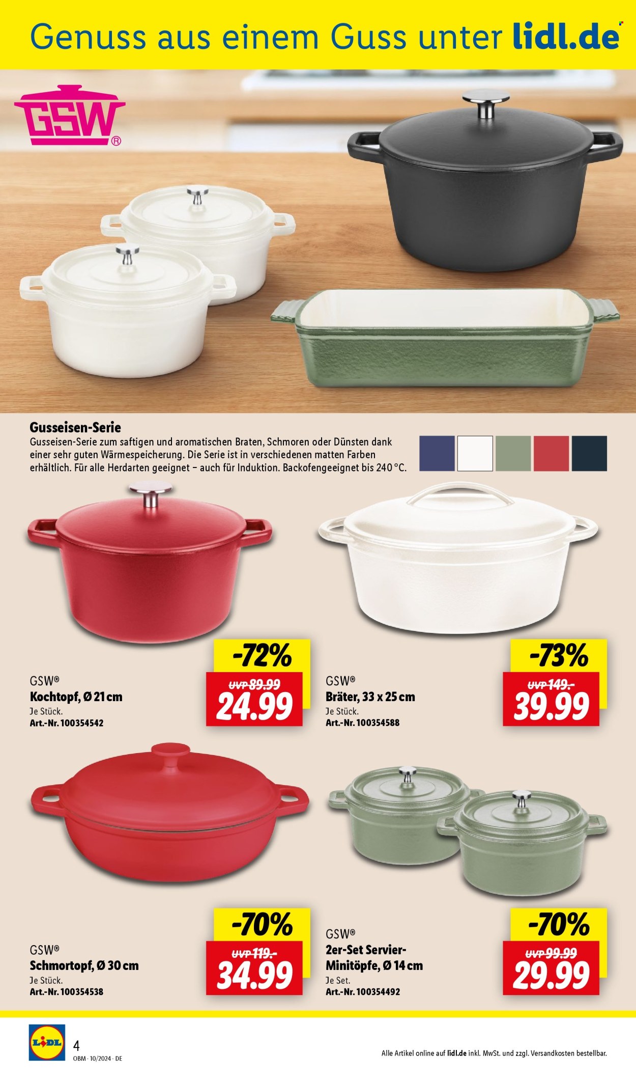 Lidl Prospekte  - 1.10.2024 - 31.10.2024. Seite 4