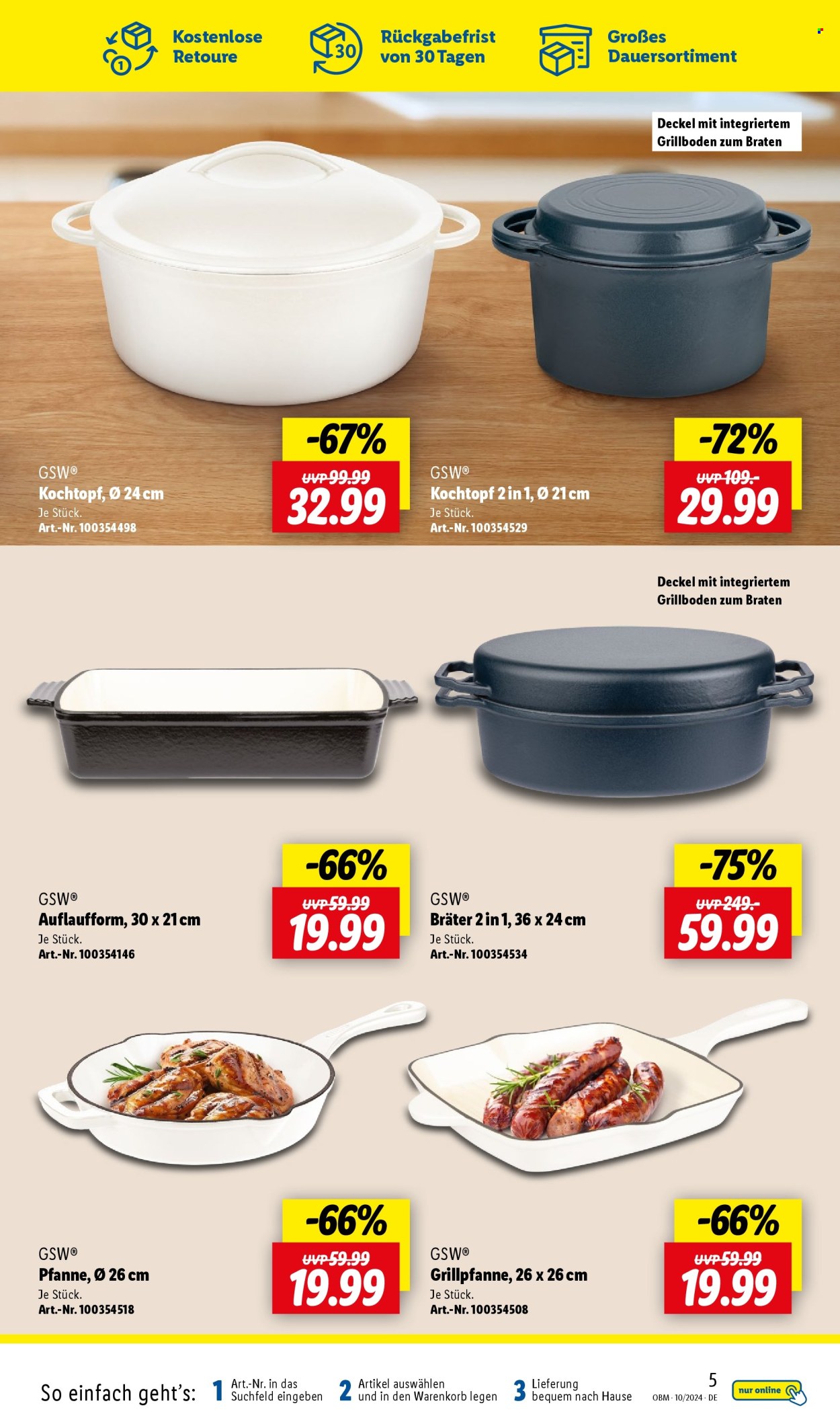 Lidl Prospekte  - 1.10.2024 - 31.10.2024. Seite 5