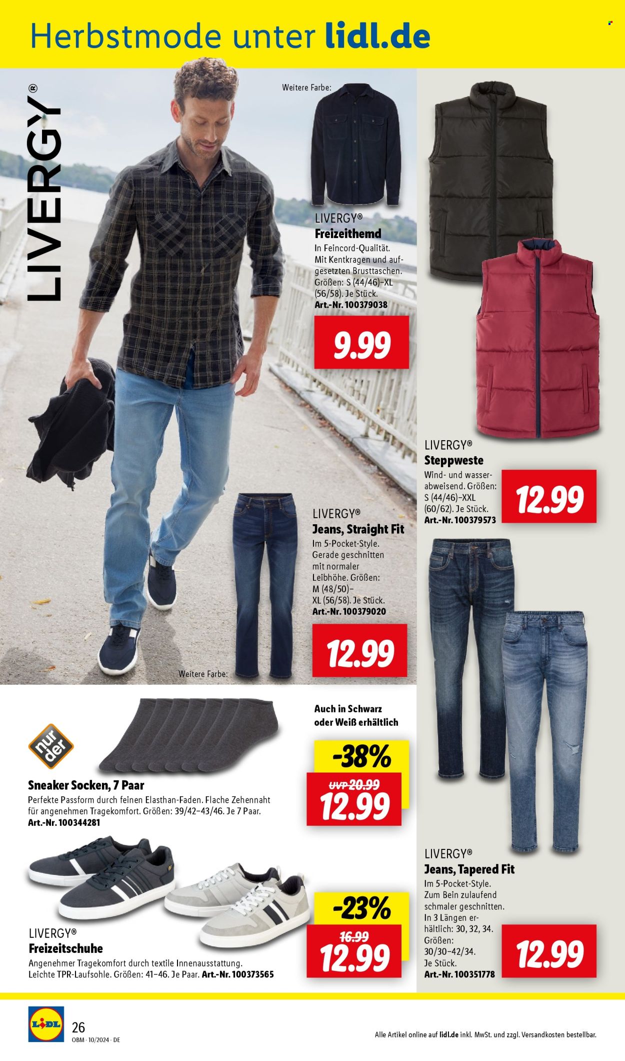 Lidl Prospekte  - 1.10.2024 - 31.10.2024. Seite 26
