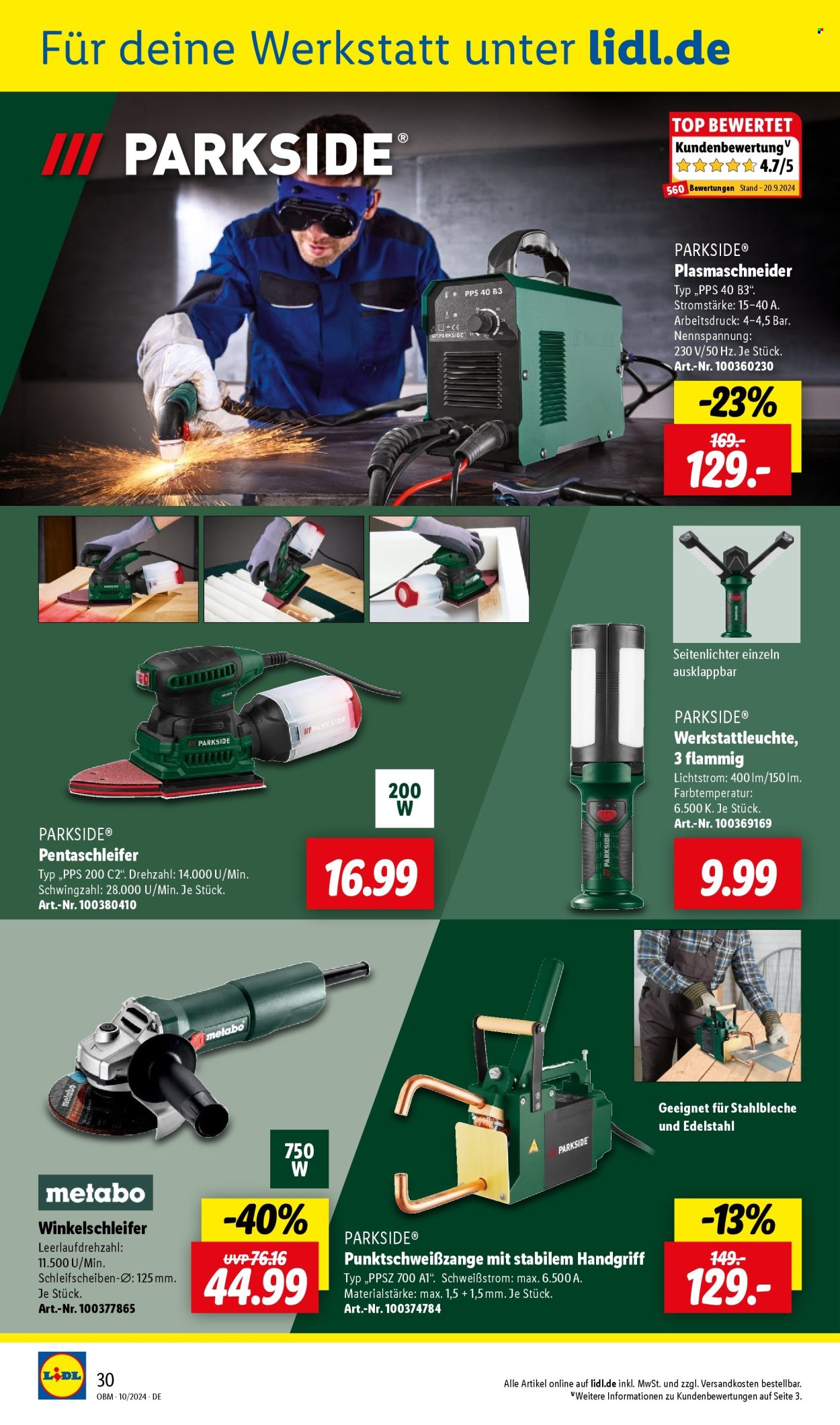 Lidl Prospekte  - 1.10.2024 - 31.10.2024. Seite 30