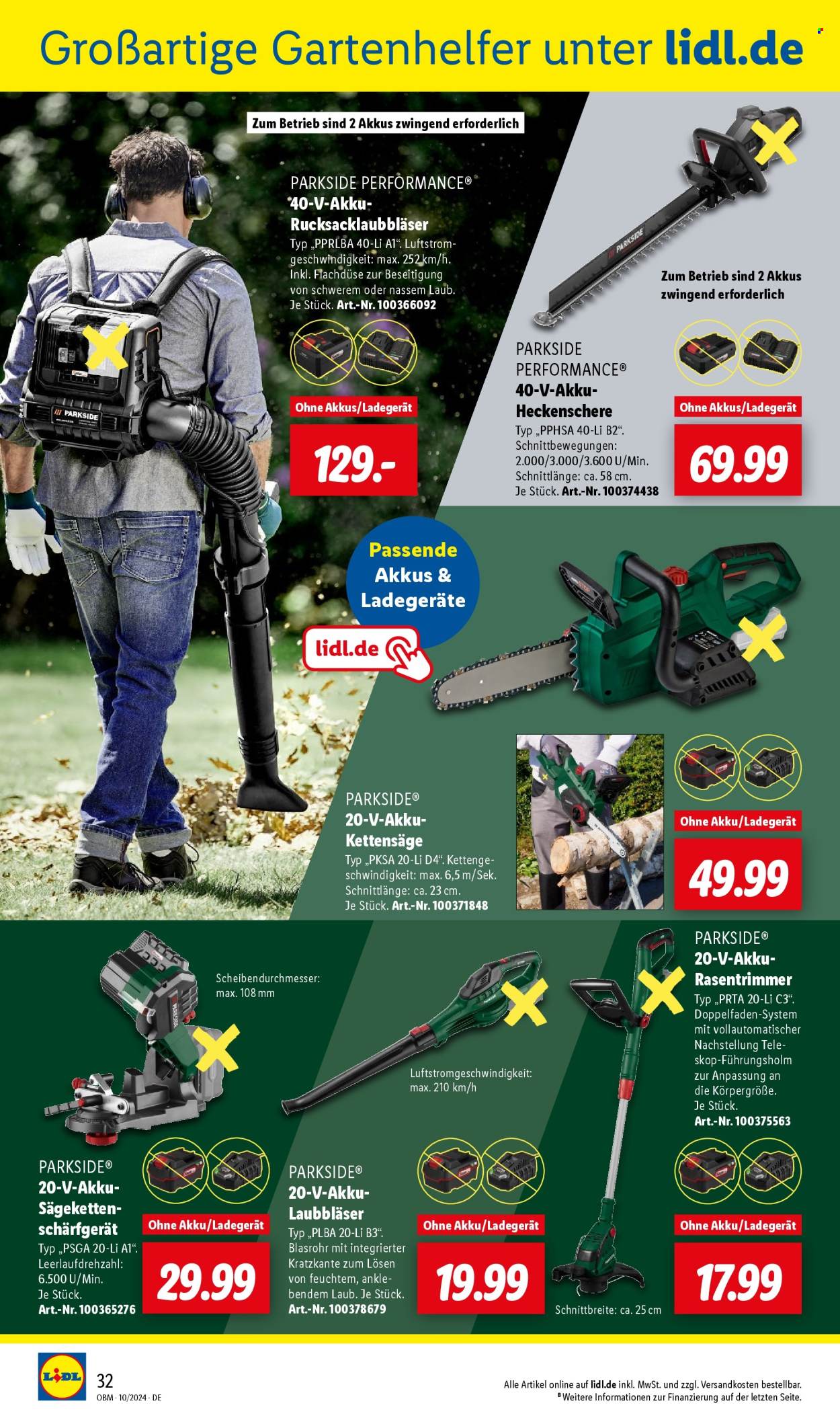 Lidl Prospekte  - 1.10.2024 - 31.10.2024. Seite 32
