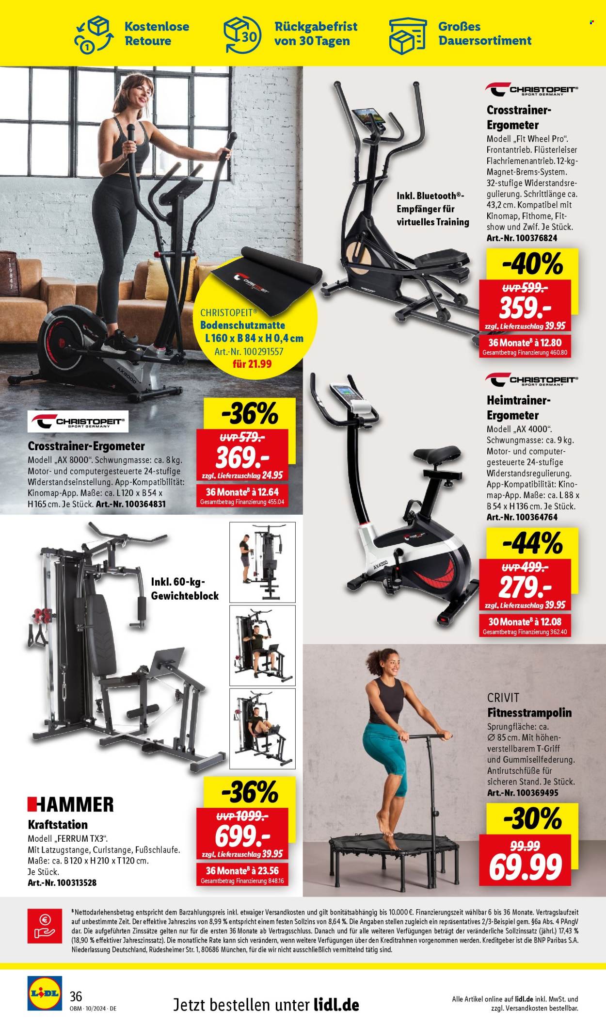 Lidl Prospekte  - 1.10.2024 - 31.10.2024. Seite 36