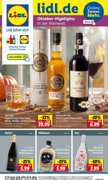 Prospekte Lidl - 1.10.2024 - 31.10.2024.