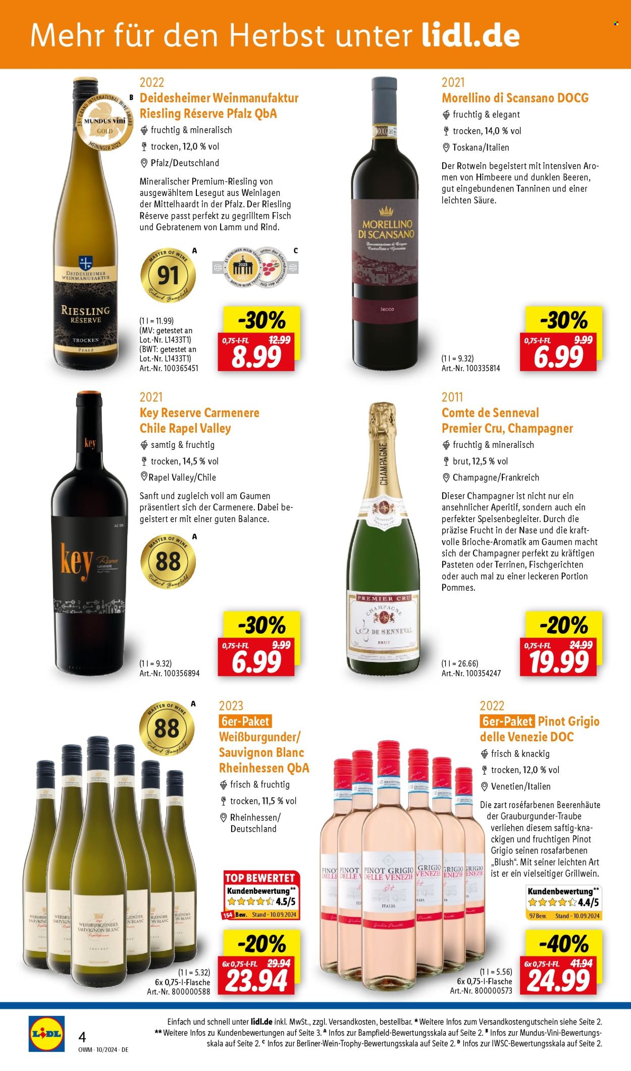Lidl Prospekte  - 1.10.2024 - 31.10.2024. Seite 4