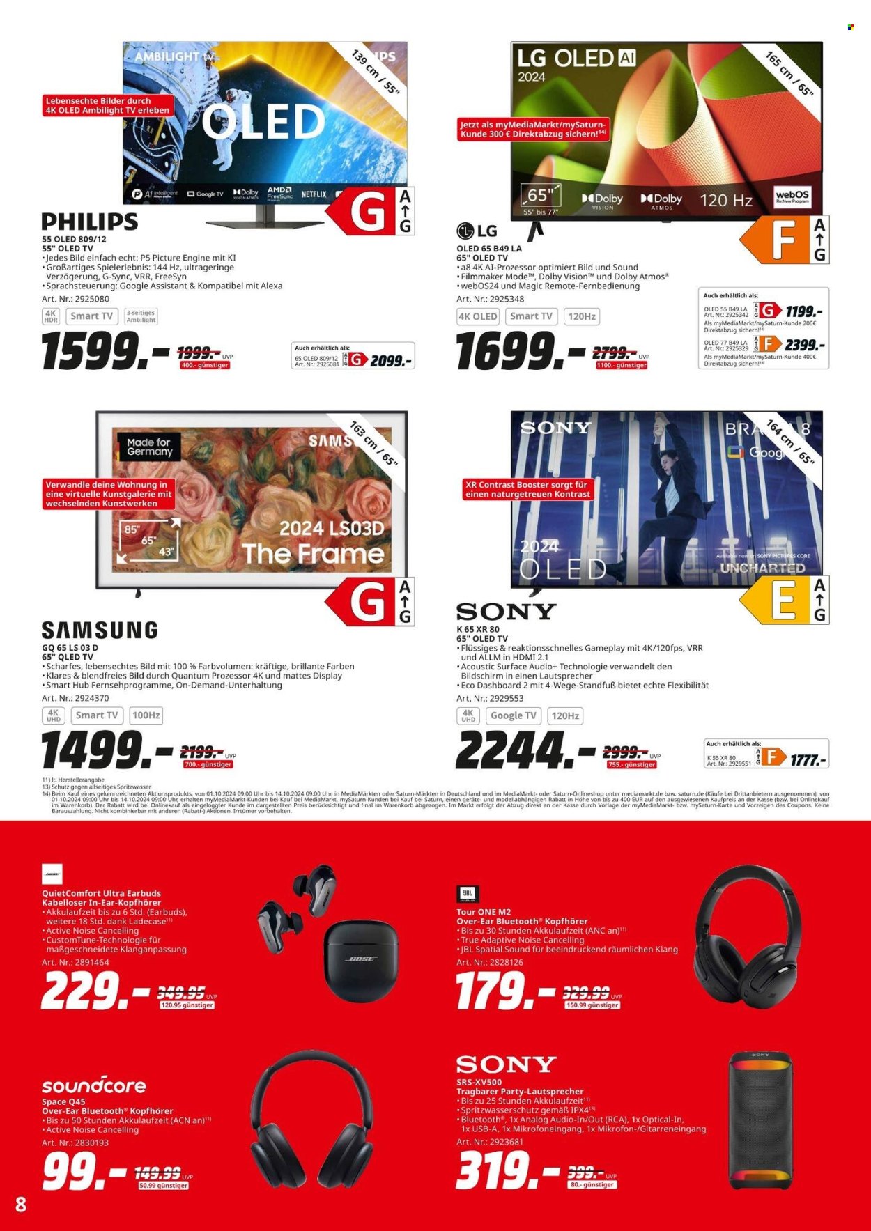 MediaMarkt Prospekte  - 1.10.2024 - 14.10.2024. Seite 9