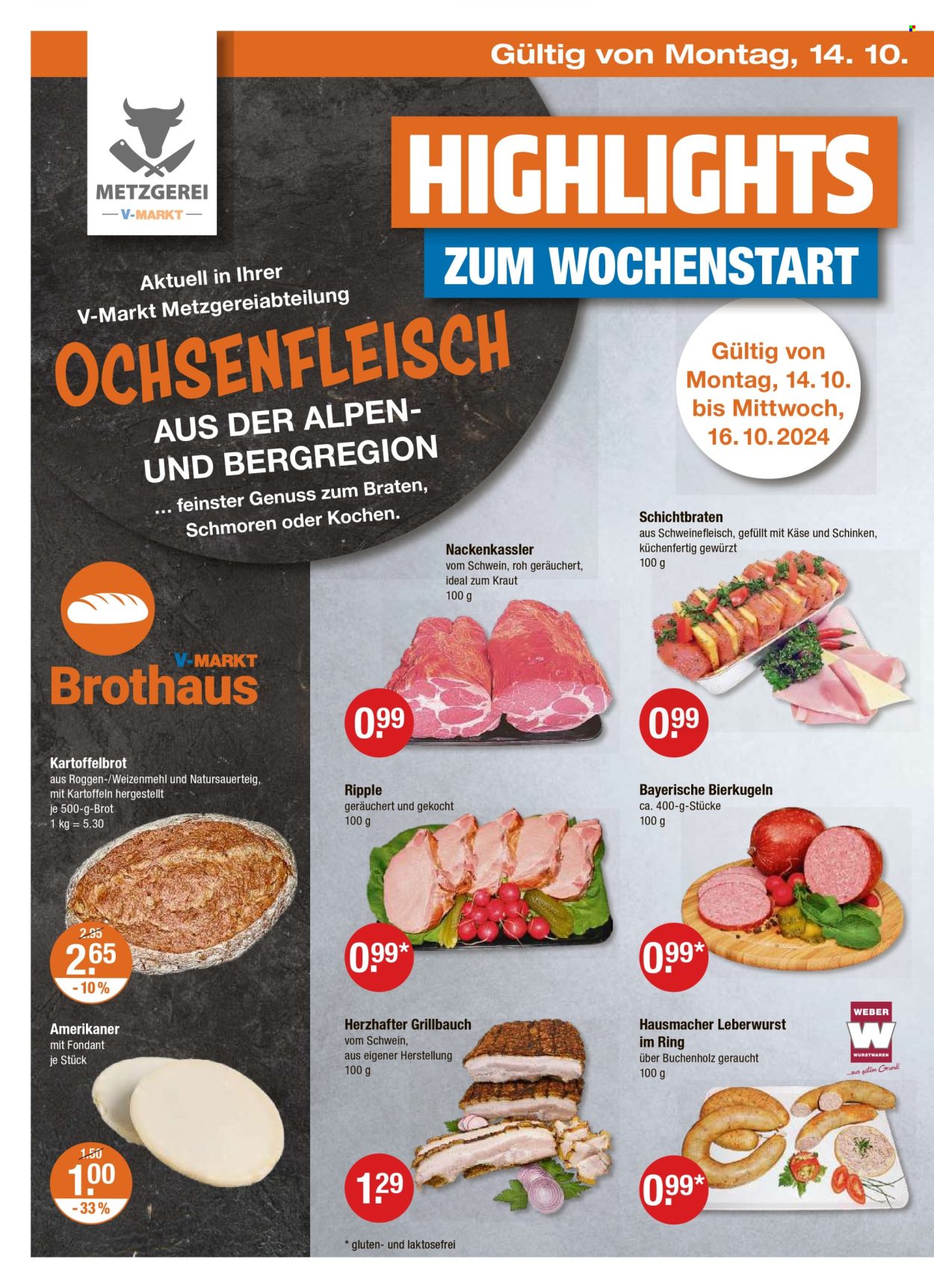 V-Markt Prospekte  - 10.10.2024 - 16.10.2024. Seite 18