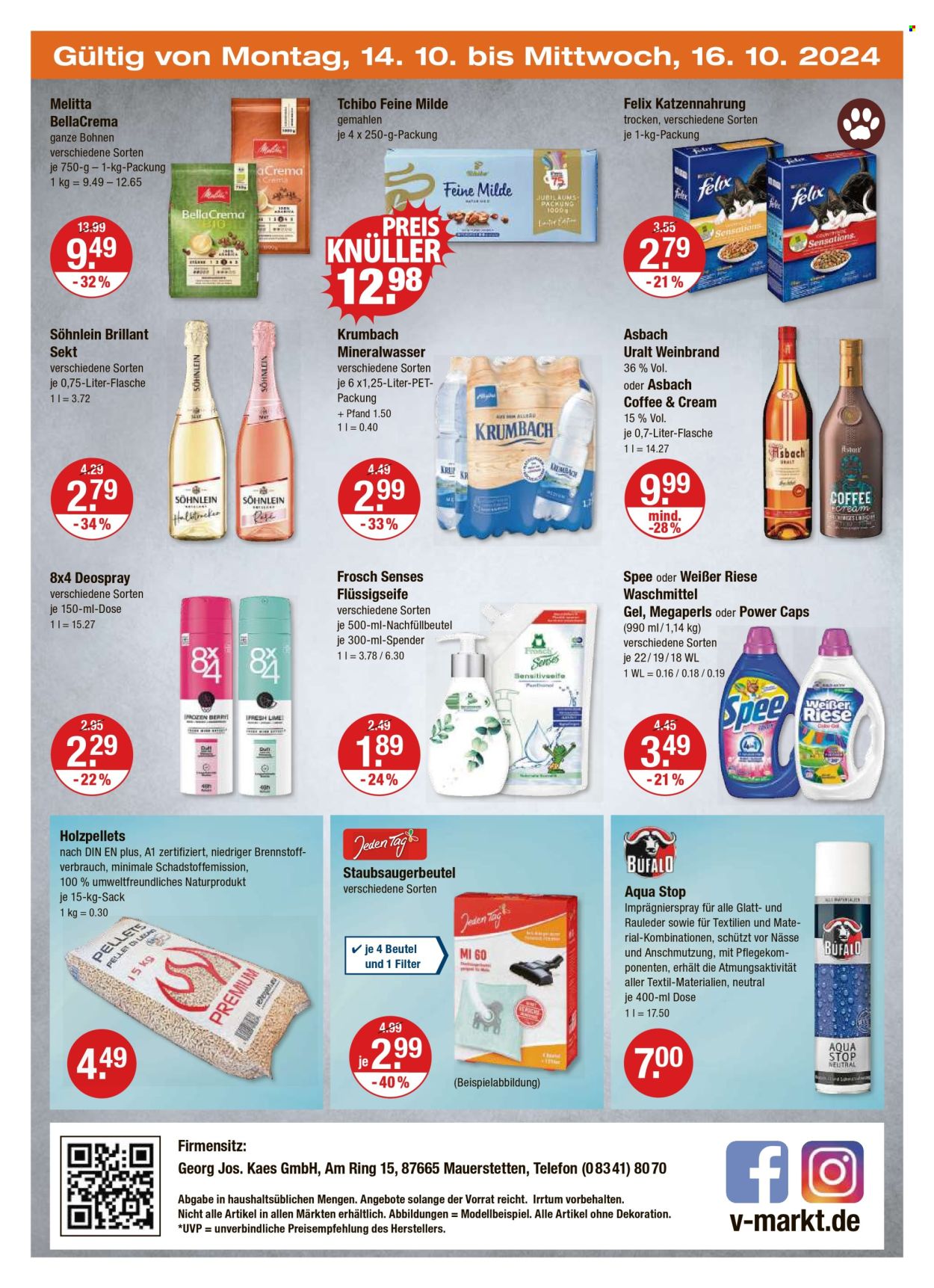 V-Markt Prospekte  - 10.10.2024 - 16.10.2024. Seite 20