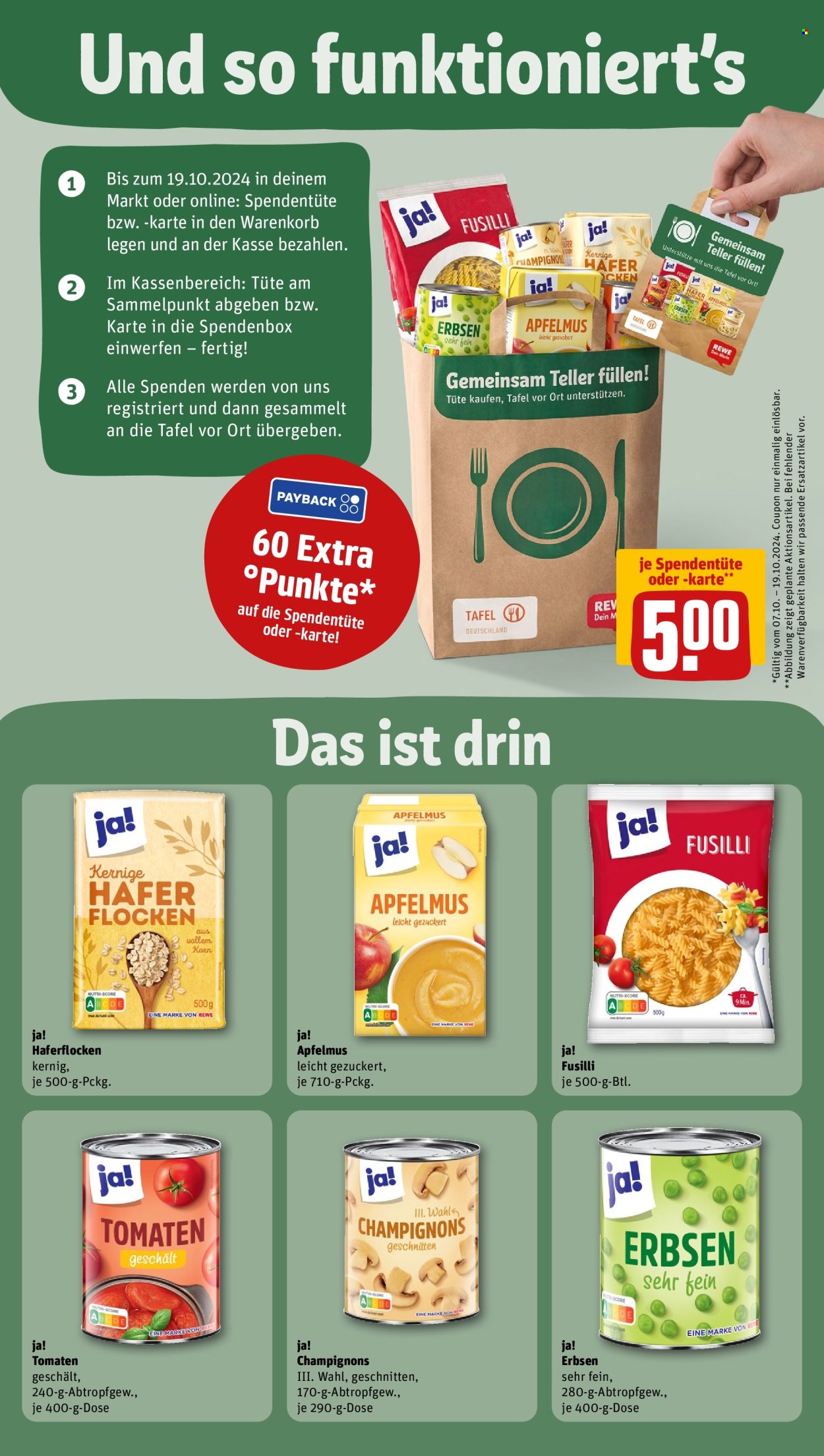 REWE Prospekte  - 7.10.2024 - 12.10.2024. Seite 5