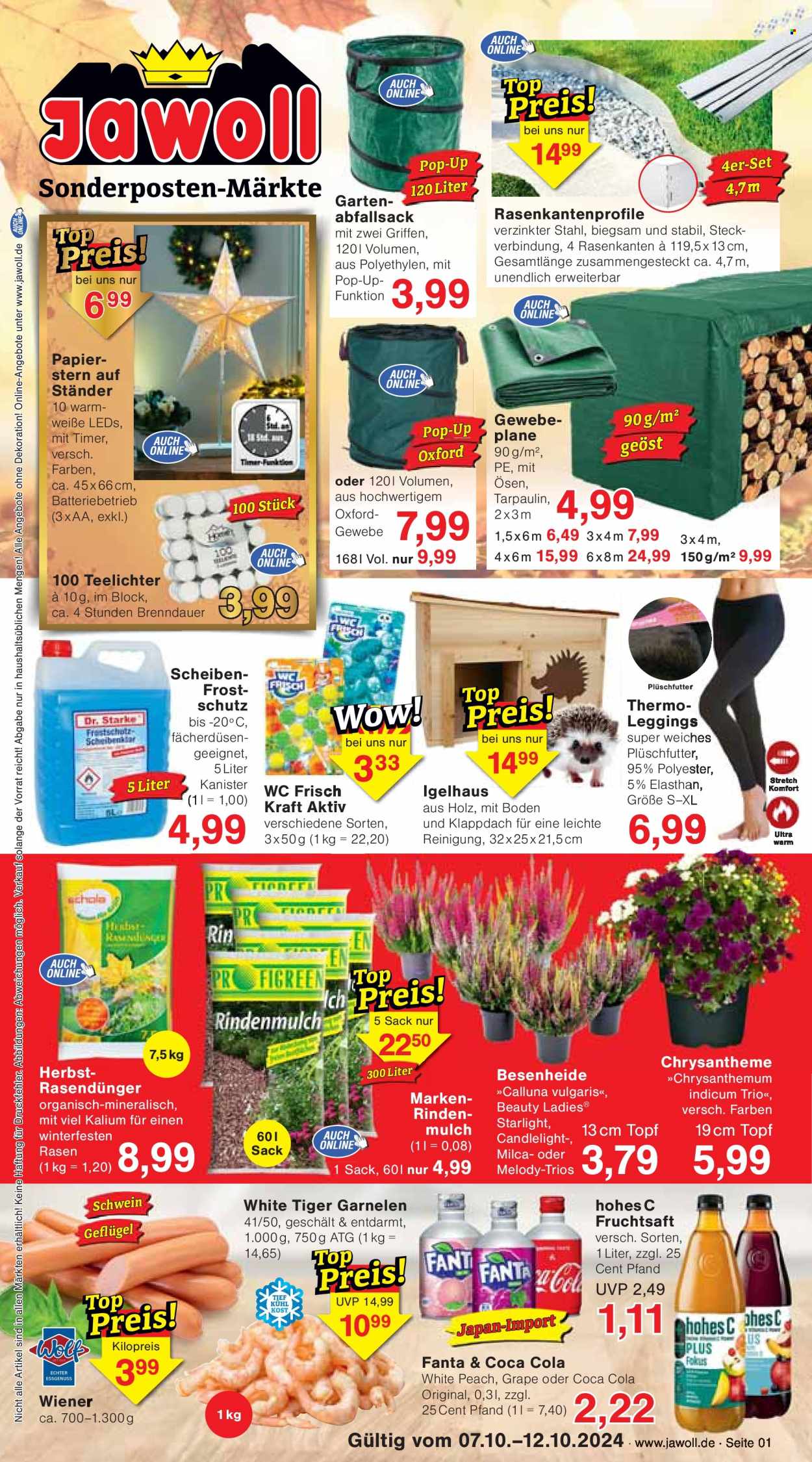 Jawoll Prospekte  - 7.10.2024 - 12.10.2024. Seite 1
