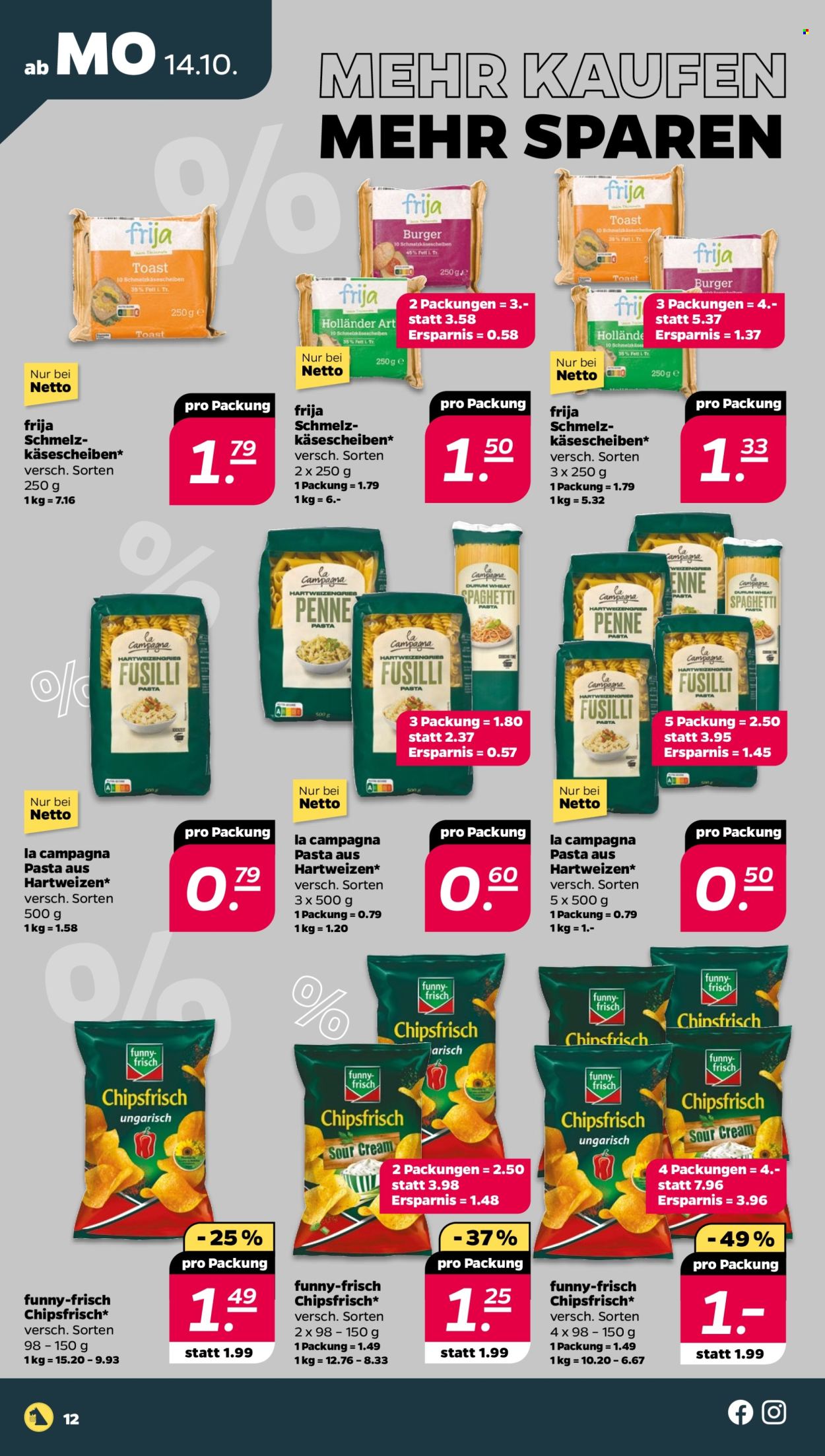 Netto Prospekte  - 14.10.2024 - 19.10.2024. Seite 12