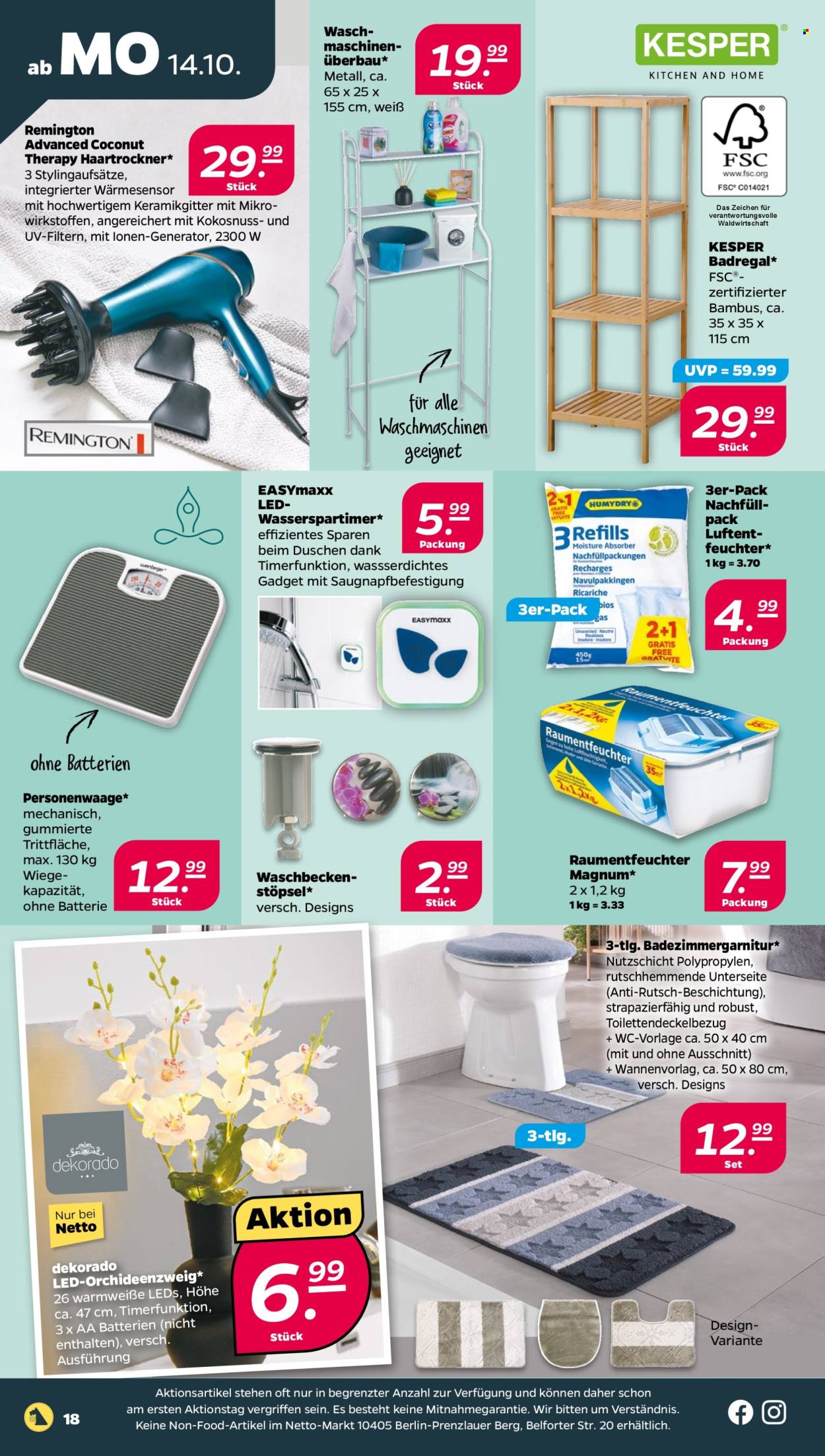 Netto Prospekte  - 14.10.2024 - 19.10.2024. Seite 18