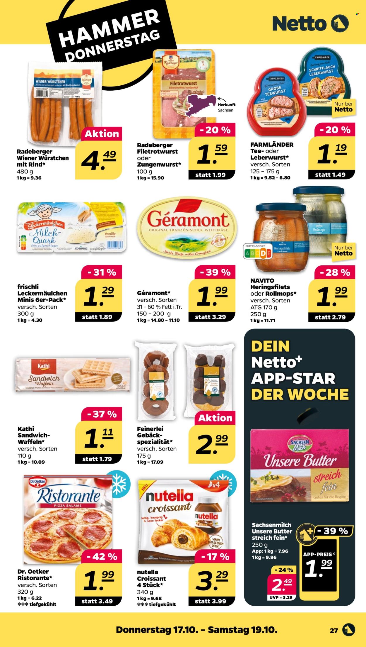 Netto Prospekte  - 14.10.2024 - 19.10.2024. Seite 27