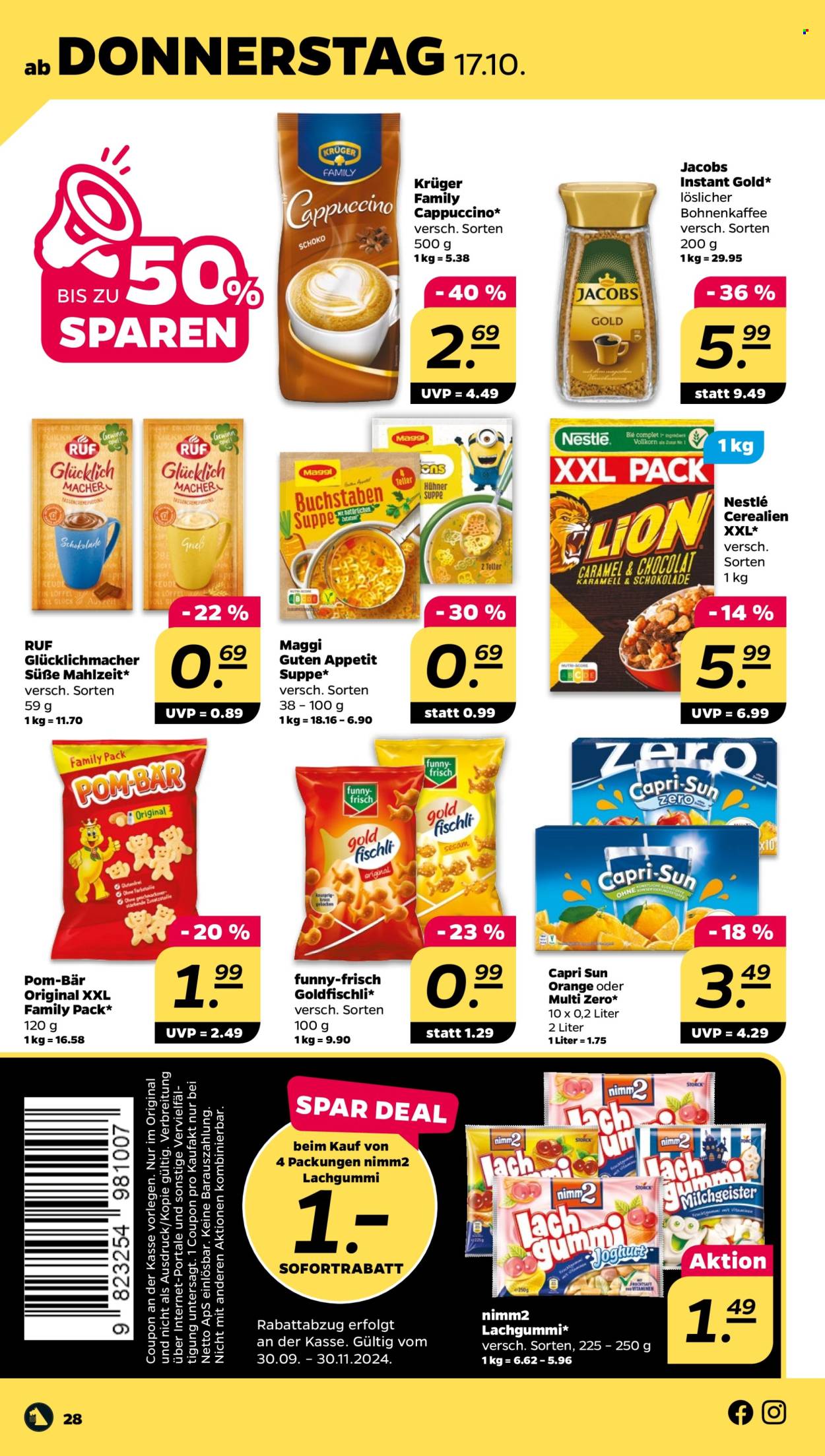 Netto Prospekte  - 14.10.2024 - 19.10.2024. Seite 28
