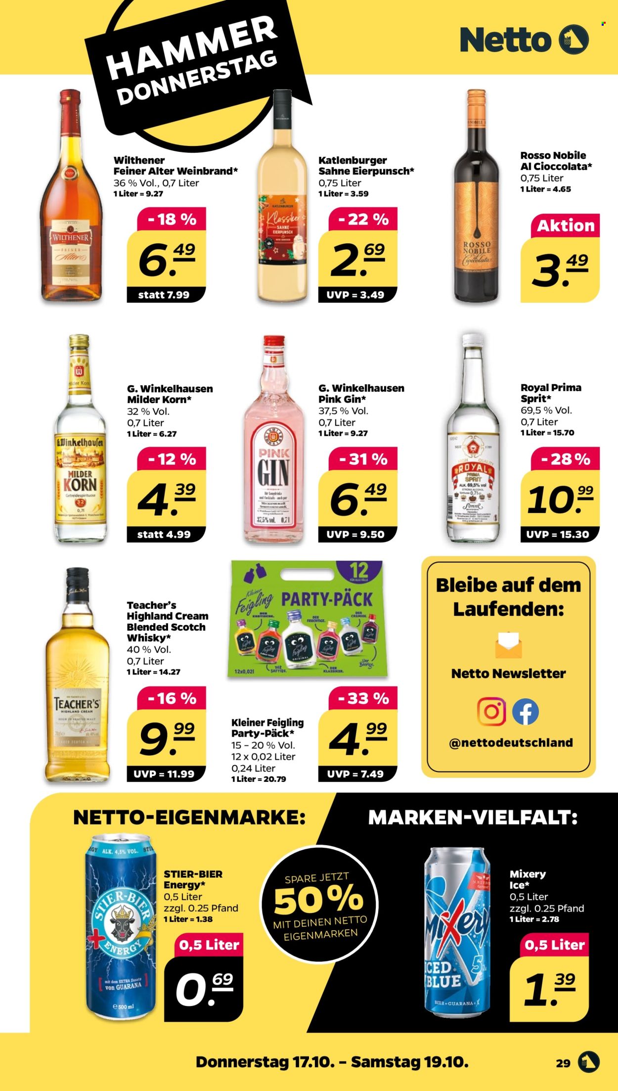 Netto Prospekte  - 14.10.2024 - 19.10.2024. Seite 29