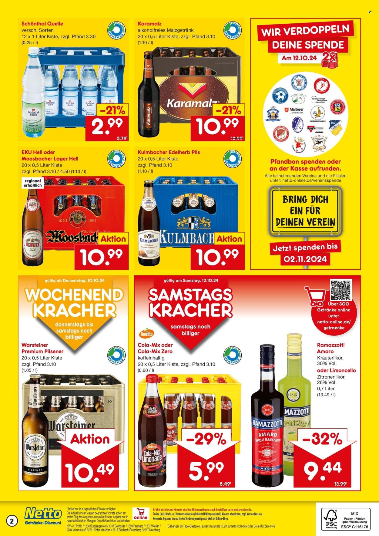 Netto Marken-Discount Prospekte  - 7.10.2024 - 12.10.2024. Seite 2