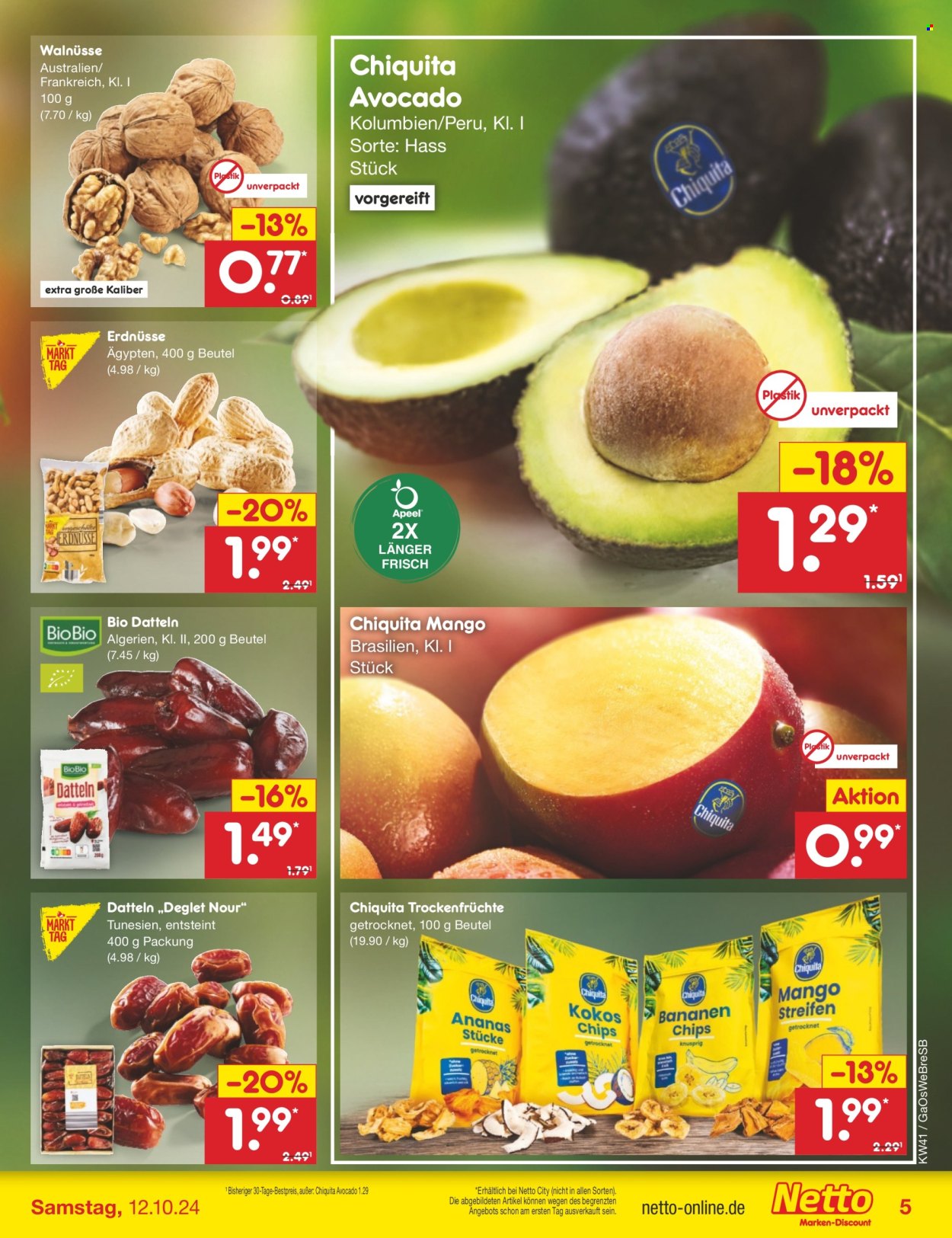 Netto Marken-Discount Prospekte  - 7.10.2024 - 12.10.2024. Seite 5