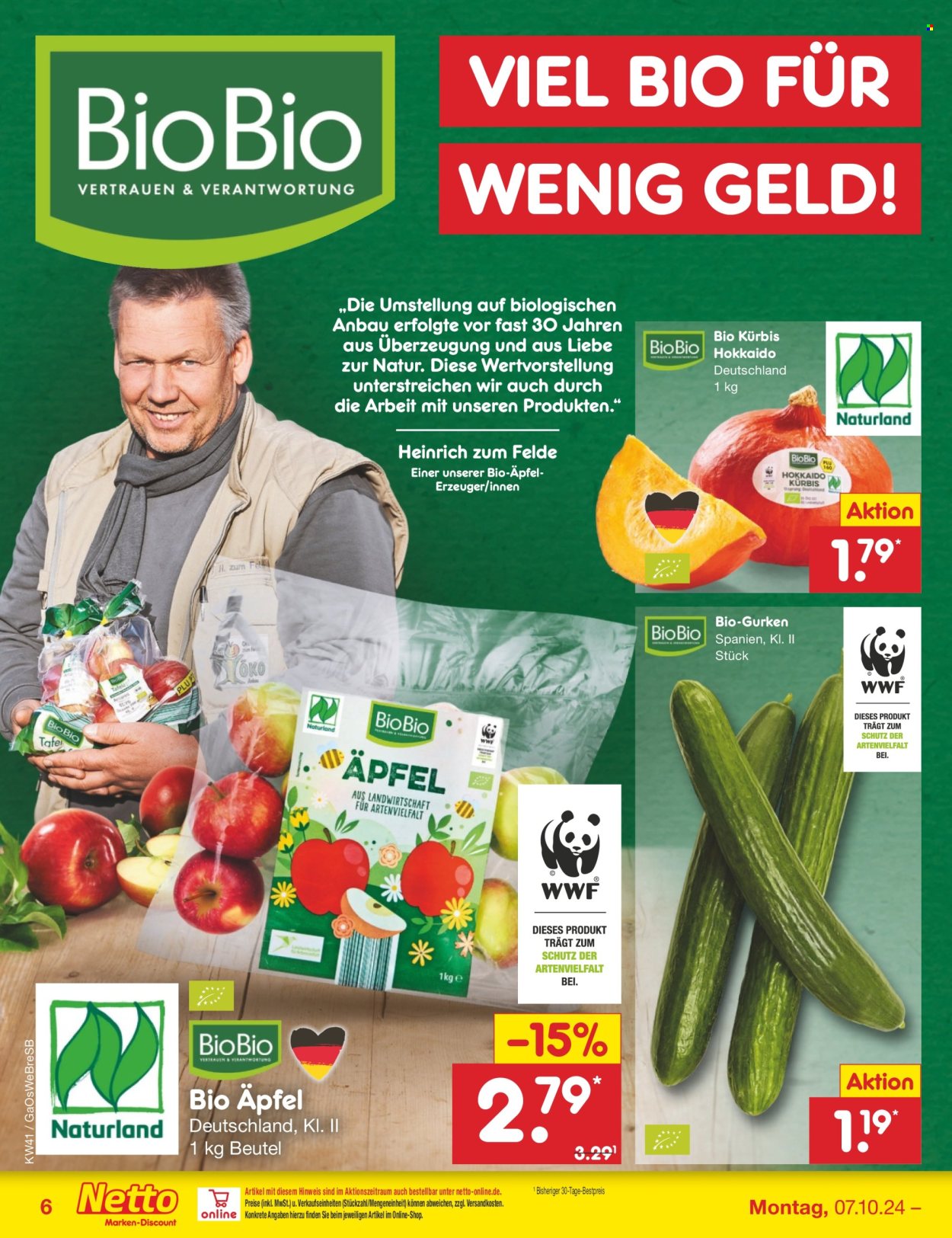 Netto Marken-Discount Prospekte  - 7.10.2024 - 12.10.2024. Seite 8