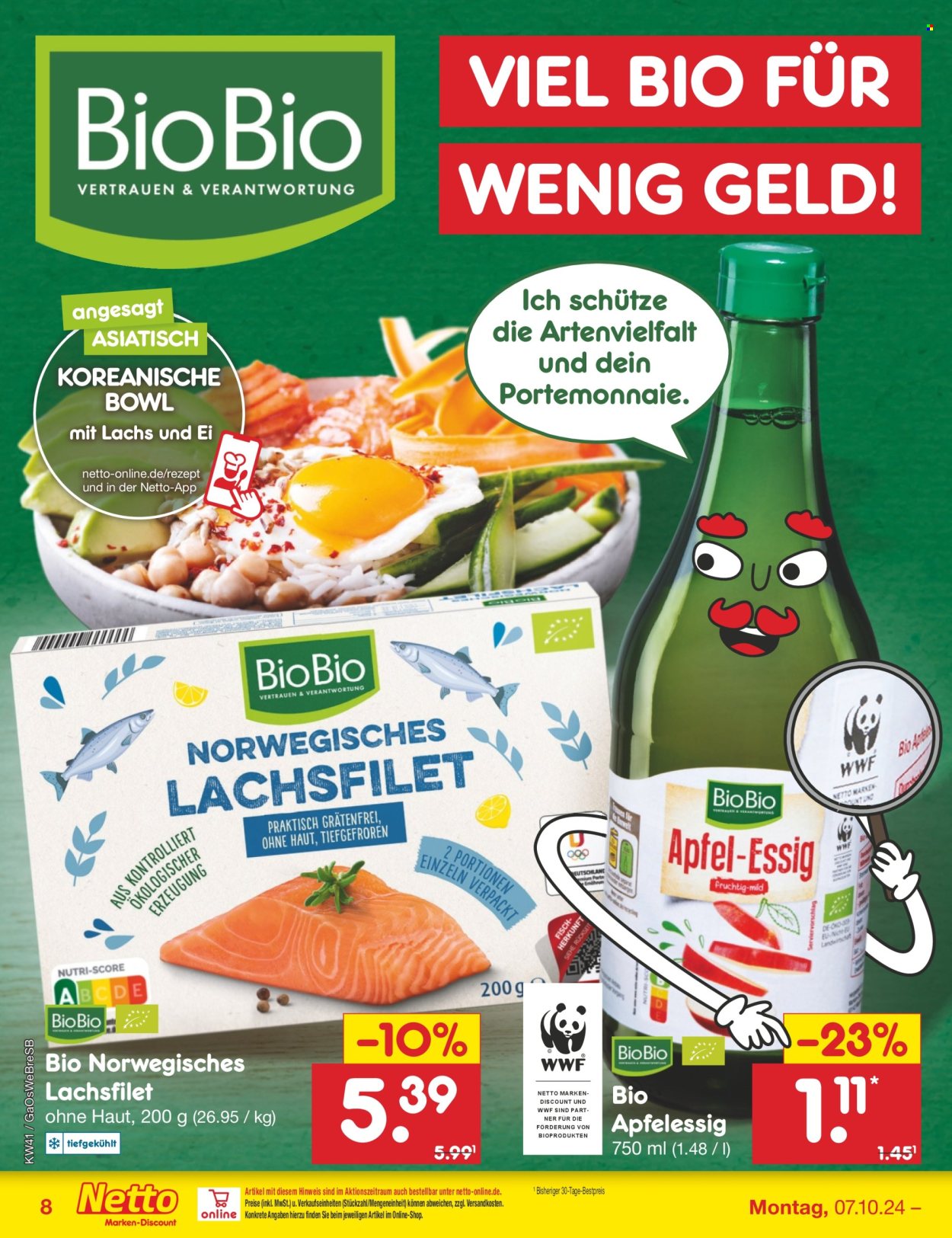 Netto Marken-Discount Prospekte  - 7.10.2024 - 12.10.2024. Seite 10