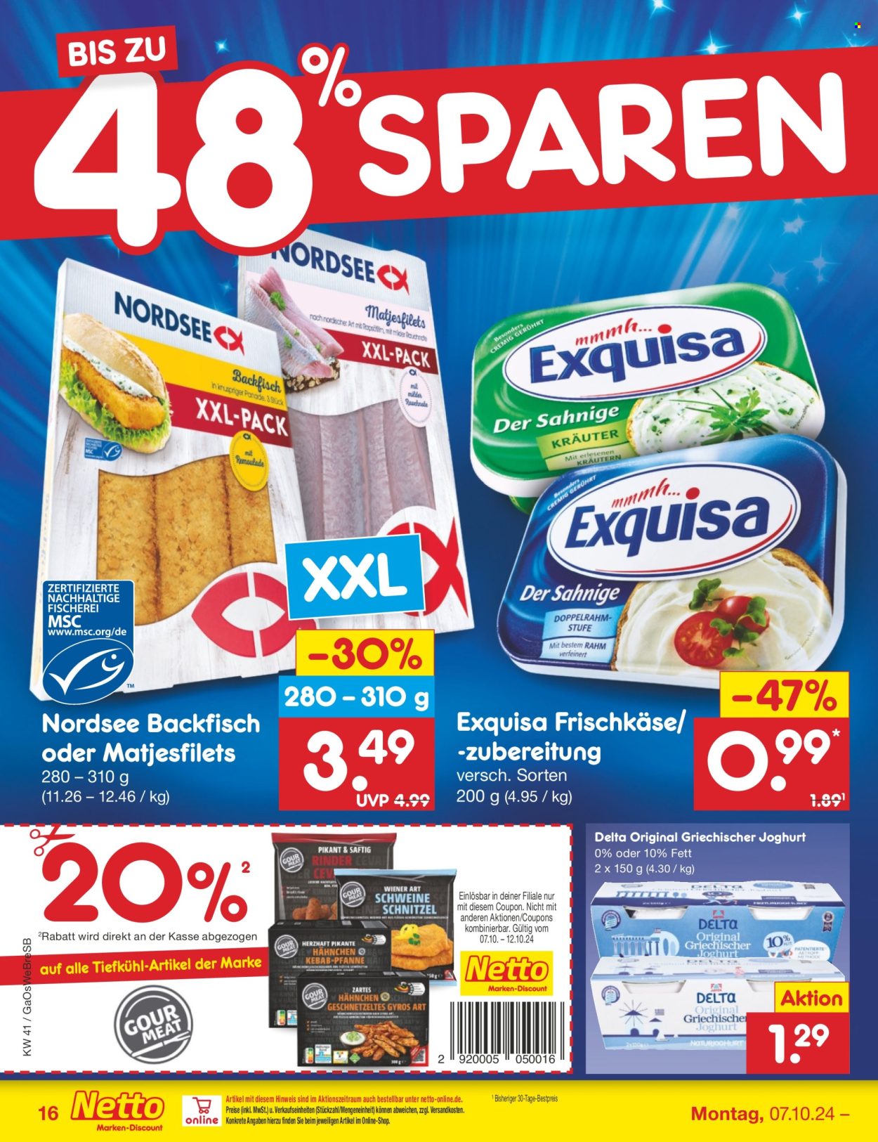 Netto Marken-Discount Prospekte  - 7.10.2024 - 12.10.2024. Seite 20