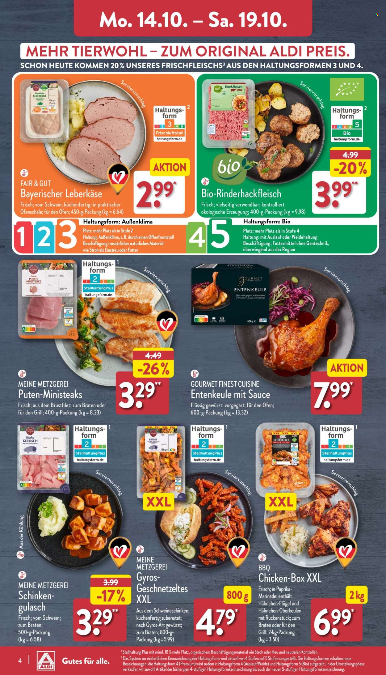 ALDI Nord Prospekte  - 14.10.2024 - 19.10.2024. Seite 4