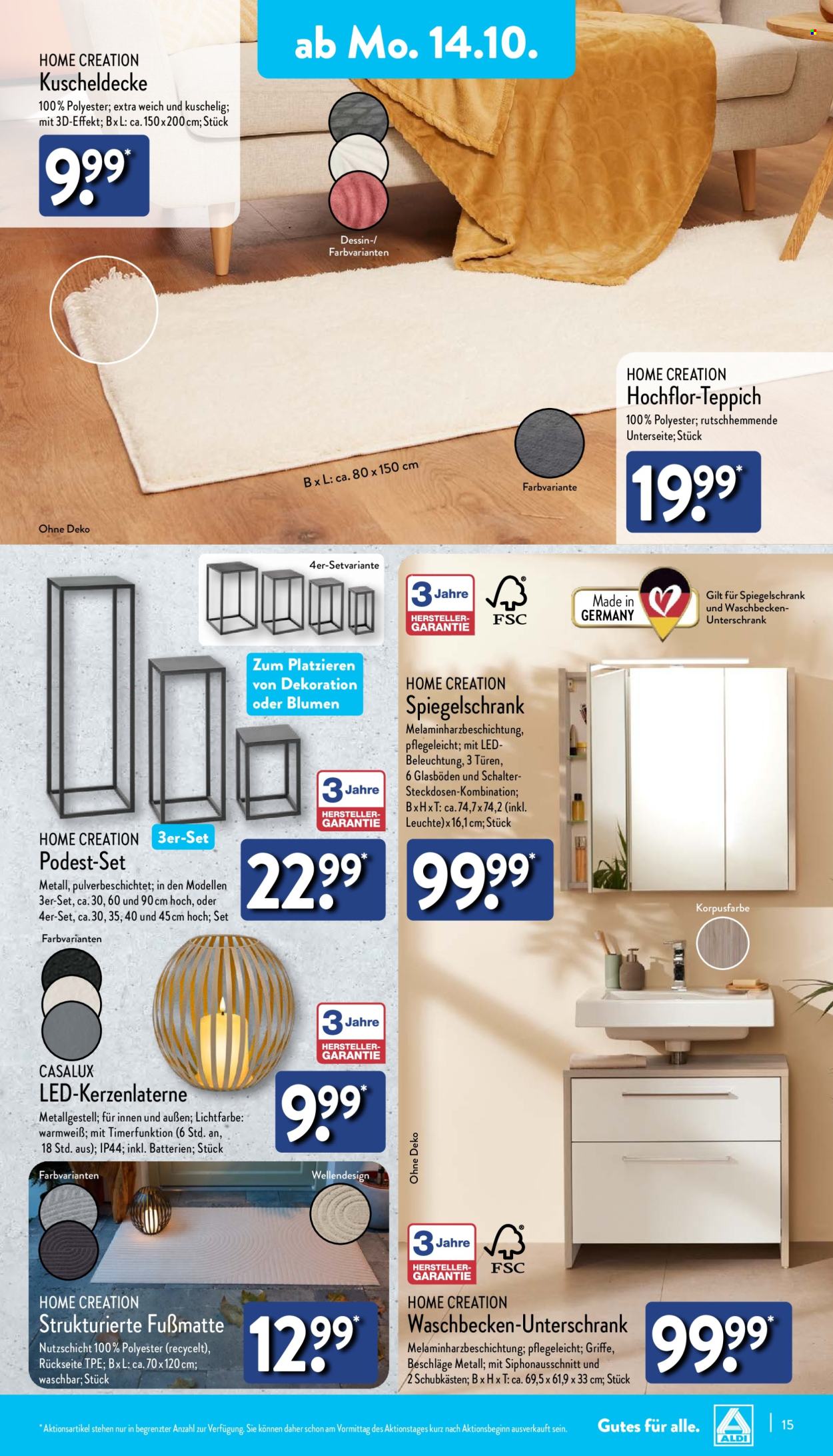 ALDI Nord Prospekte  - 14.10.2024 - 19.10.2024. Seite 15