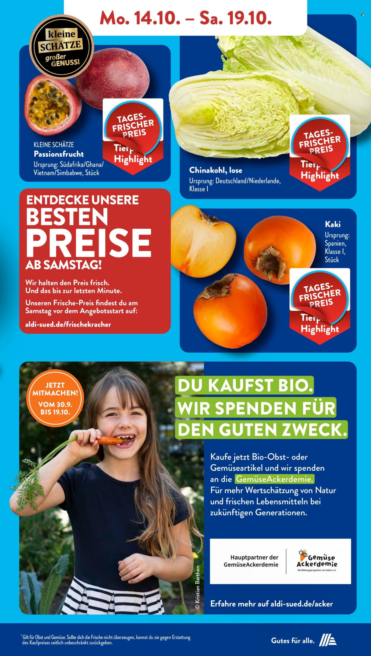ALDI SÜD Prospekte  - 14.10.2024 - 19.10.2024. Seite 5